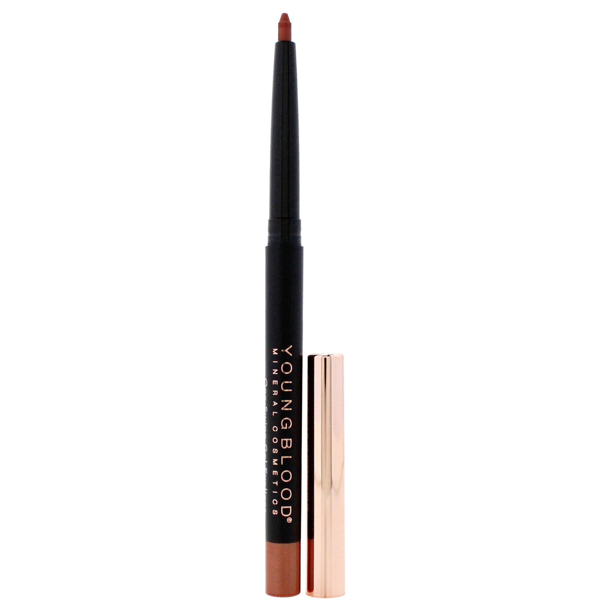 One-Swipe Gel Eyeliner - Bourbon by Youngblood for Women - 0.01 oz Eyeliner, Brown, alternate image number 1