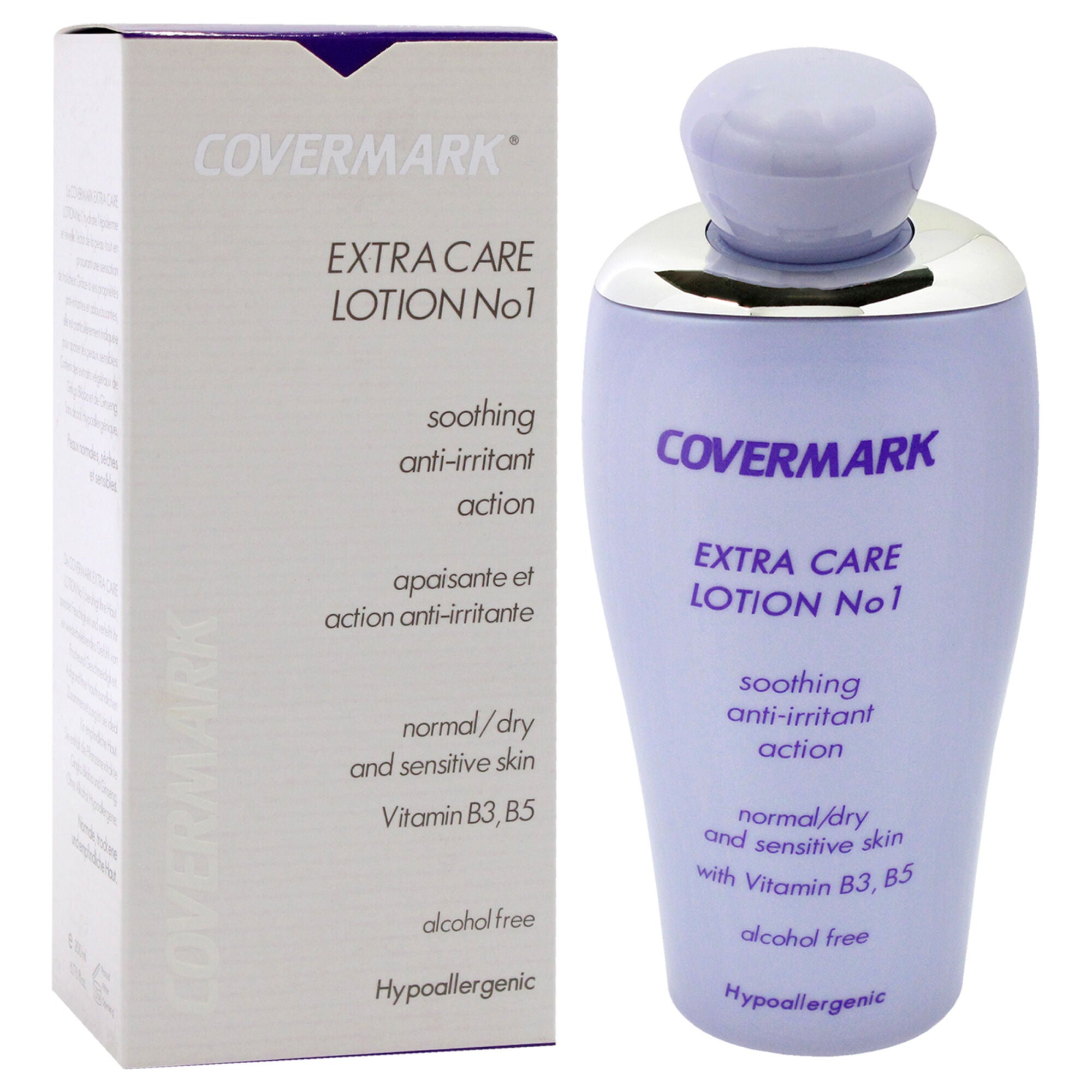 Extra Care Lotion No1 Soothing Anti-Irritant Action - Dry Normal Sensitive Skin by Covermark for Women - 6.76 oz Lotion, See Description, alternate image number 1