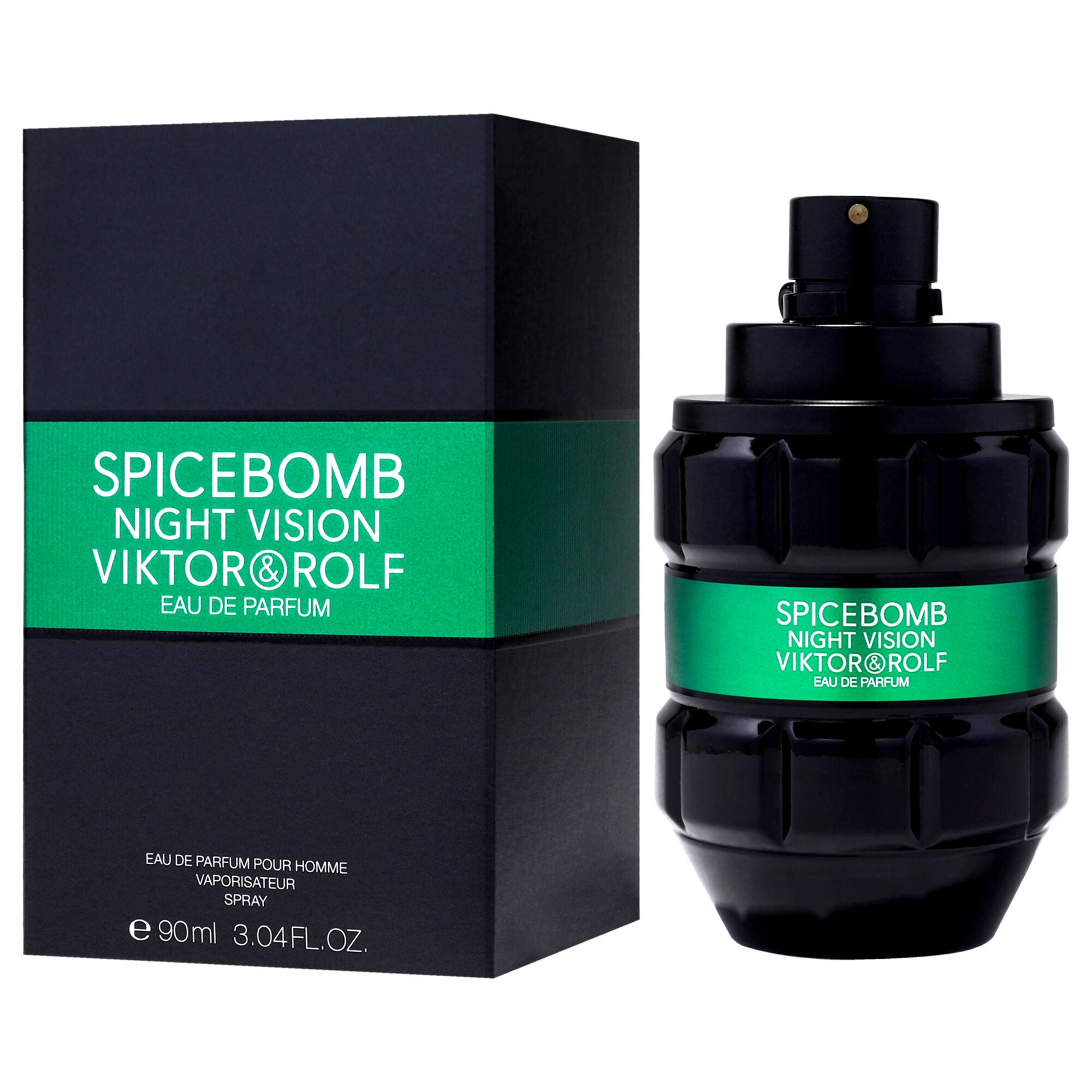 Spicebomb Night Vision by Viktor and Rolf for Men - 3.04 oz EDP Spray, Clear, alternate image number 2