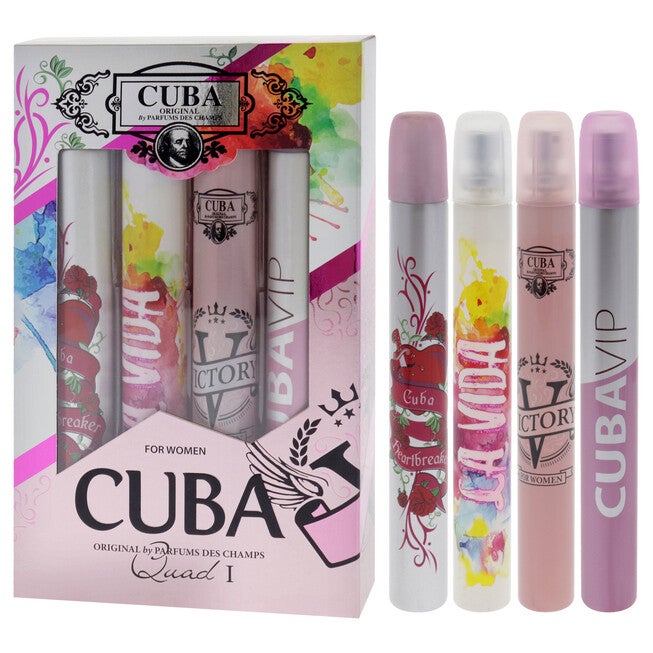 Cuba Quad I by Cuba for Women - 4 Pc Gift Set, See Description, alternate image number 3