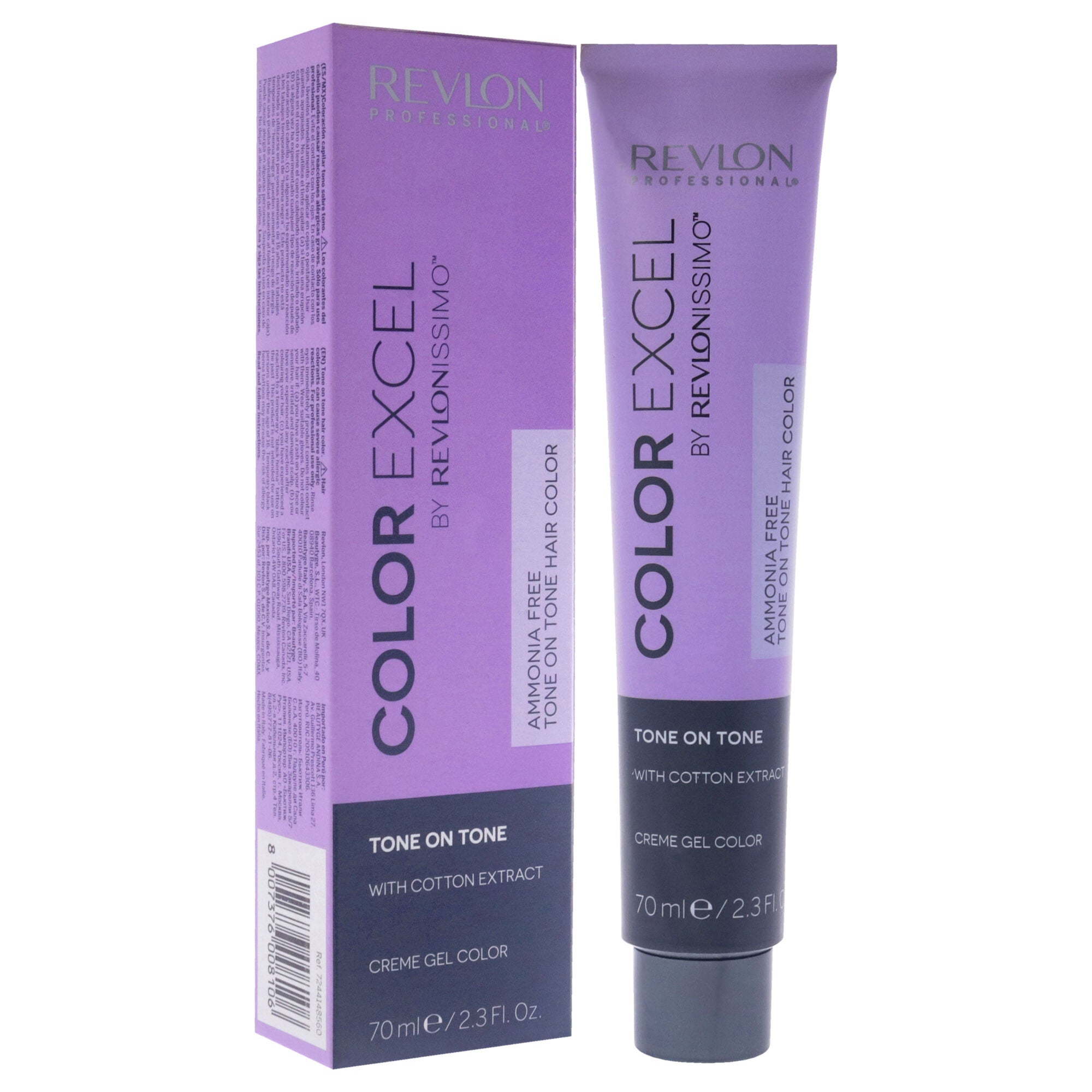 Revlonissimo Color Excel - 55.60 Intense Dark Red by Revlon for Unisex - 2.3 oz Hair Color, , alternate image number 6