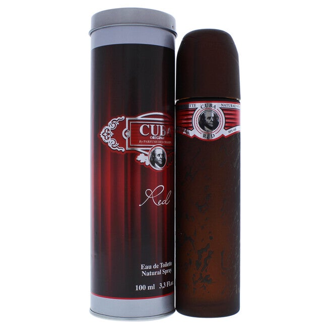 Cuba Red by Cuba for Men - 3.3 oz EDT Spray, See Description, alternate image number 2