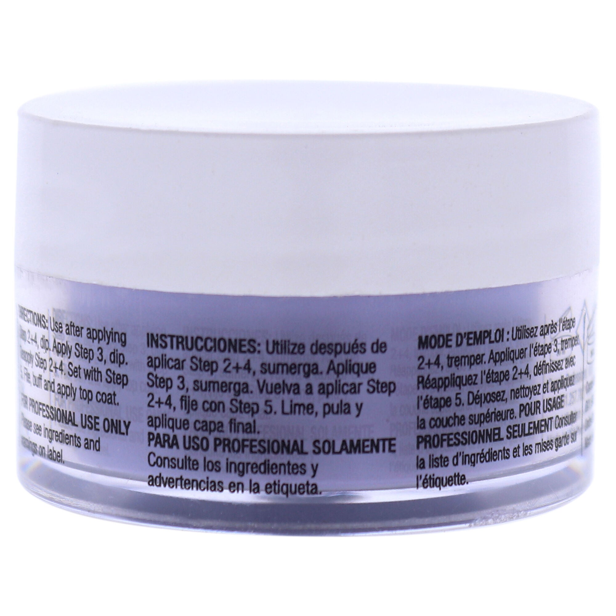 Pro Powder Polish Nail Colour Dip System - Muted Grape Purple by Cuccio Colour for Women - 0.5 oz Nail Powder, See Description, alternate image number 1