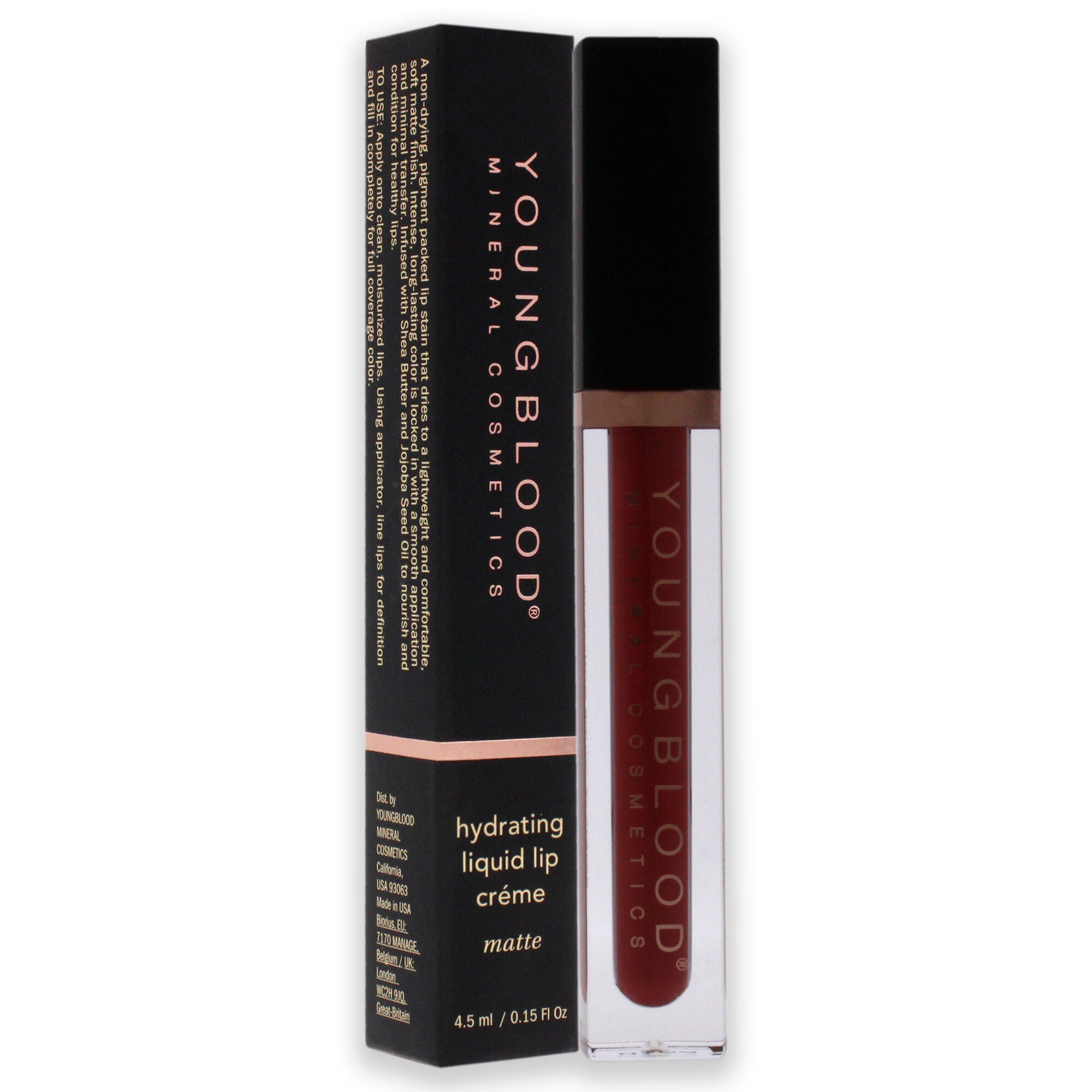 Hydrating Liquid Lip Creme - La Dolce Vita by Youngblood for Women - 0.15 oz Lipstick, See Description, alternate image number 1