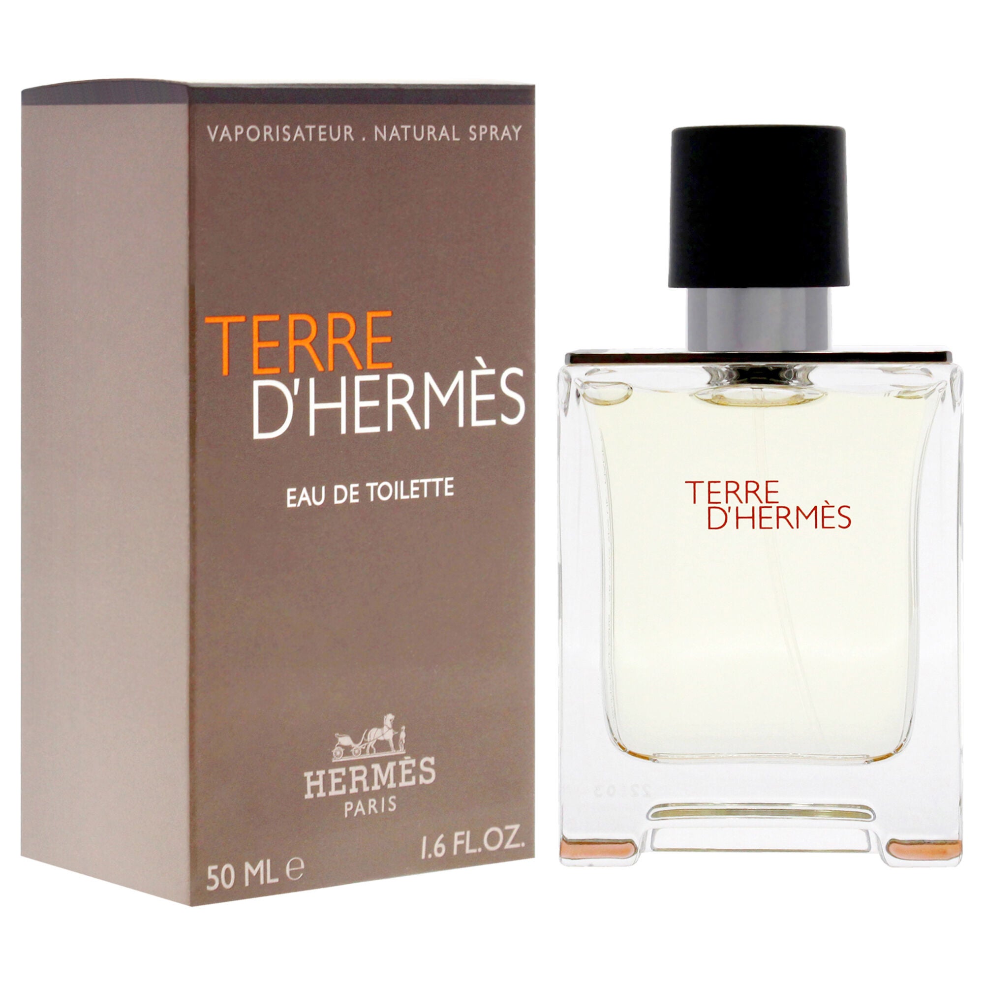 Terre DHermes by Hermes for Men - 1.6 oz EDT Spray, See Description, alternate image number 2