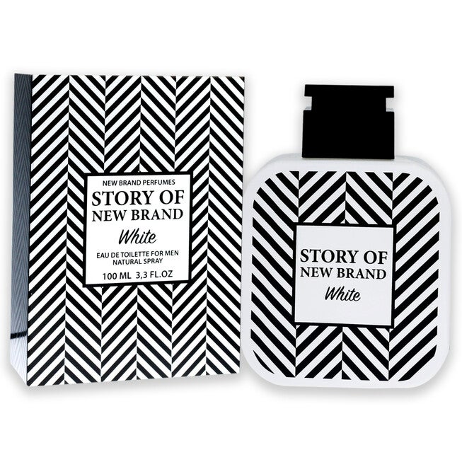 Story Of New Brand White by New Brand for Men - 3.3 oz EDT Spray, , alternate image number null
