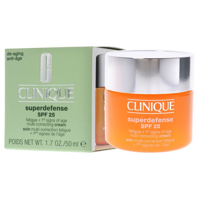Superdefense Multi-Correcting Cream SPF 25 by Clinique for Unisex - 1.7 oz Cream, , alternate image number null
