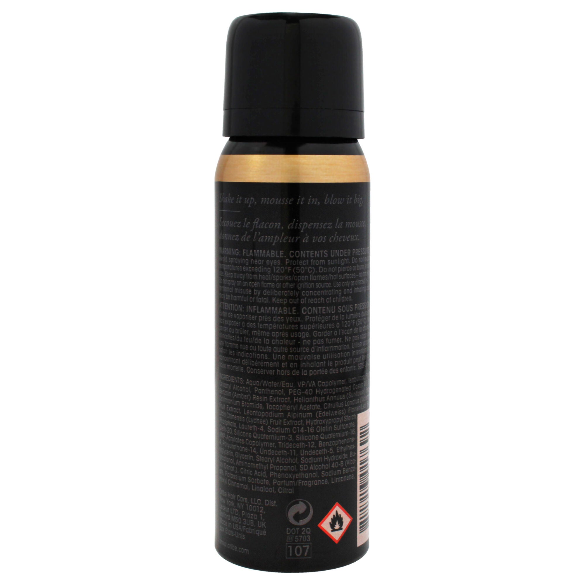 Grandiose Hair Plumping Mousse by Oribe for Unisex - 2.5 oz Mousse, See Description, alternate image number 1