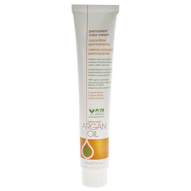 Argan Oil Permanent Color Cream - 5GM Light Root Beer Brown by One n Only for Unisex - 3 oz Hair Color, See Description, alternate image number 3