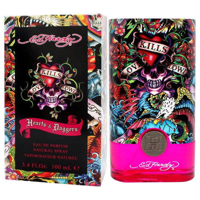Ed Hardy Hearts Daggers by Christian Audigier for Women - 3.4 oz EDP Spray, , alternate image number null