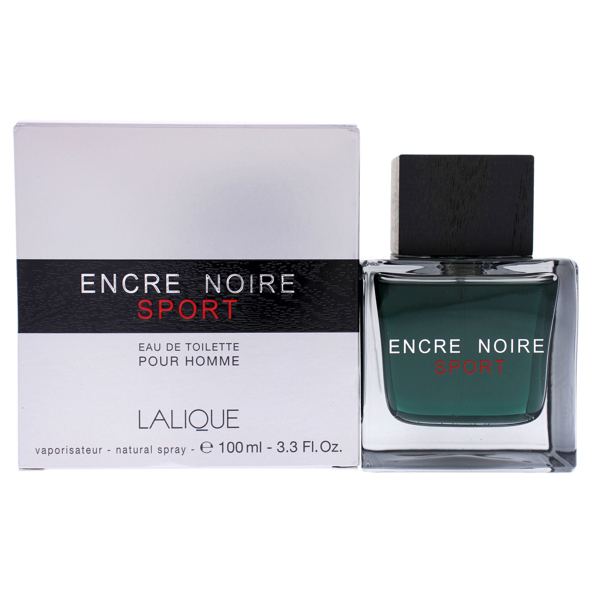 Encre Noire Sport by Lalique for Men - 3.3 oz EDT Spray, See Description, hi-res image number 0