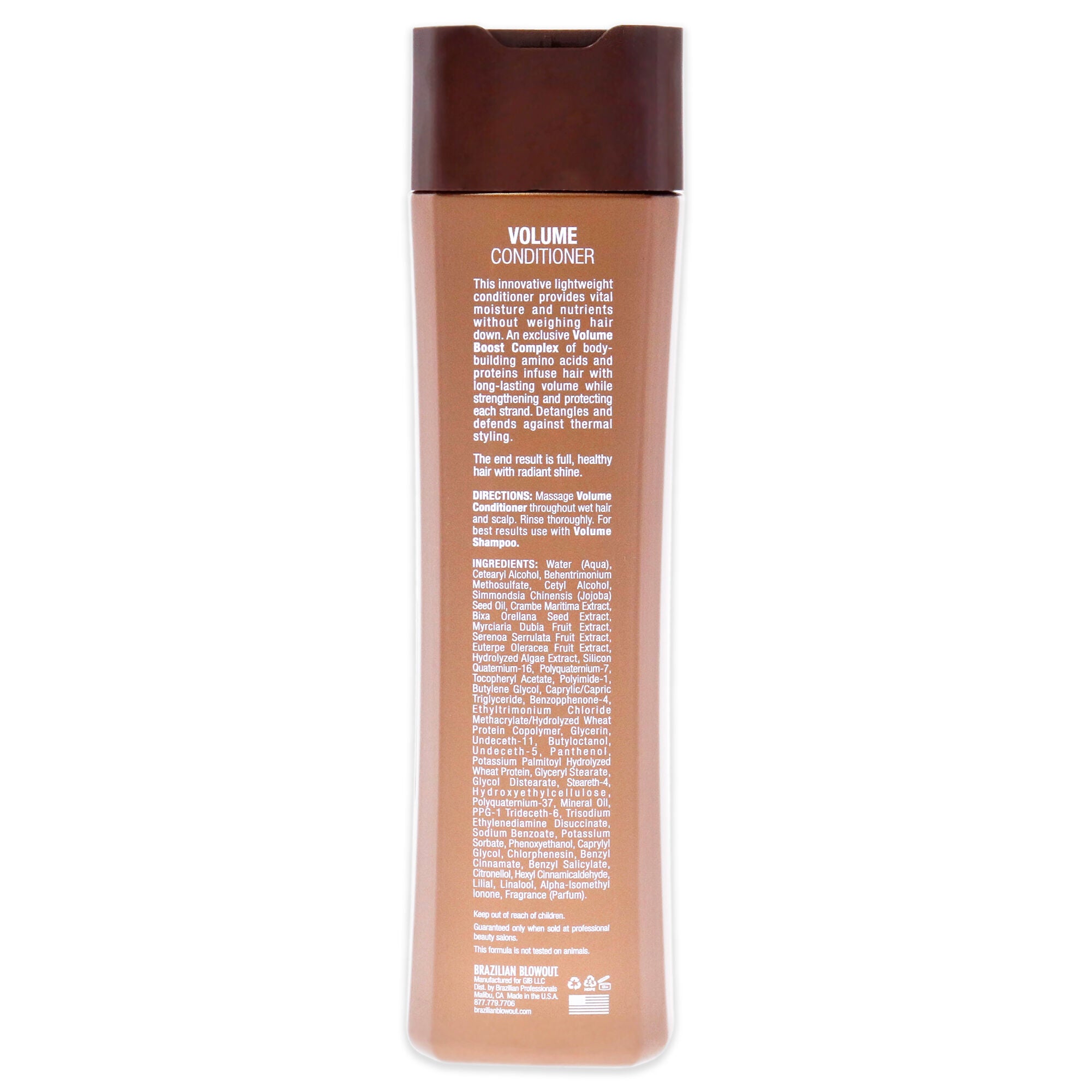 Volume Conditioner by Brazilian Blowout for Unisex - 12 oz Conditioner, See Description, alternate image number 1
