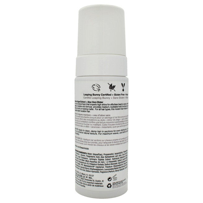 Beach Club High Shine Texture Foam by IGK for Unisex - 5 oz Foam, See Description, alternate image number 1