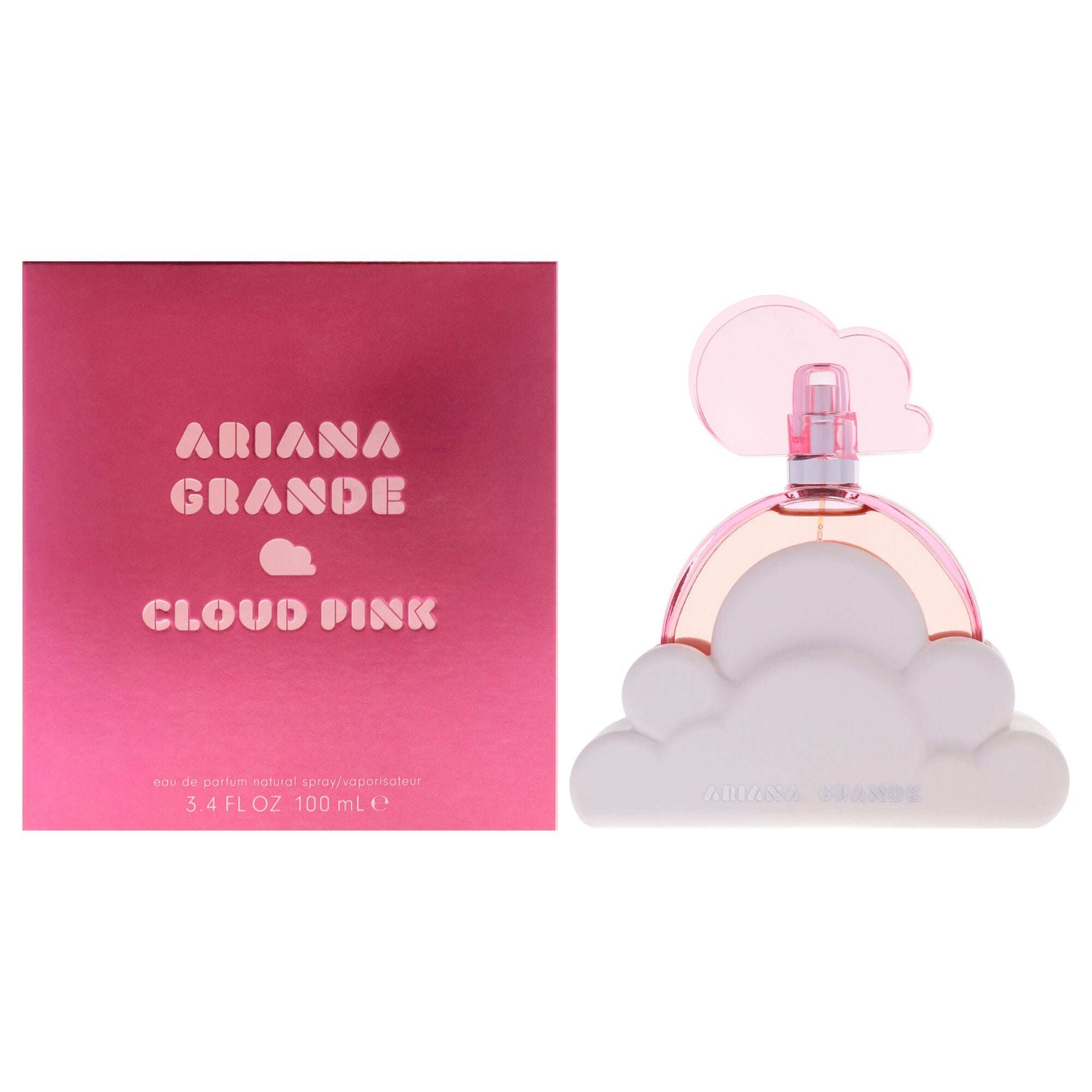 Cloud Pink by Ariana Grande for Women - 3.4 oz EDP Spray, Clear, hi-res image number 0