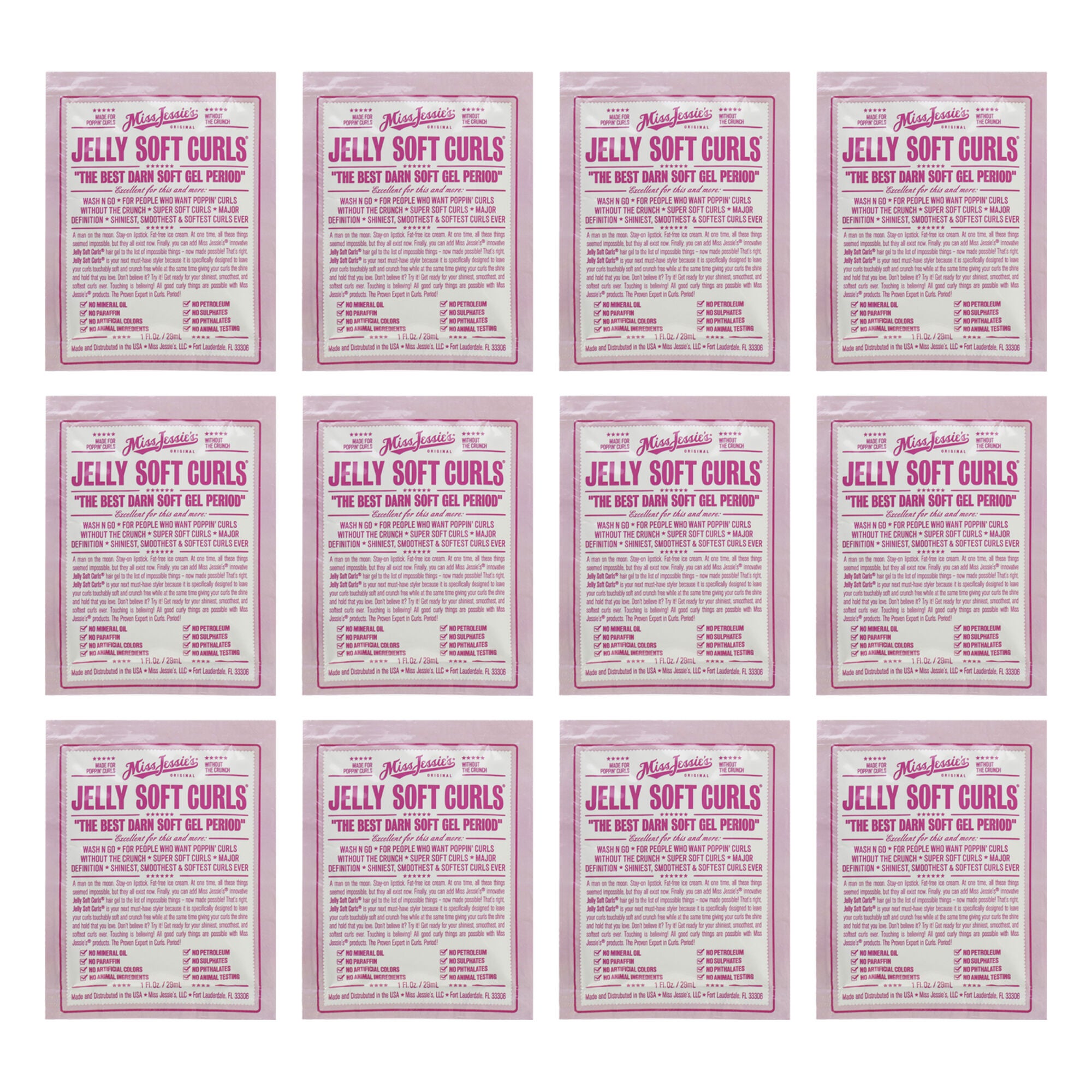 Jelly Soft Curl by Miss Jessies for Unisex - 1 oz Gel - pack of 12, , alternate image number 3