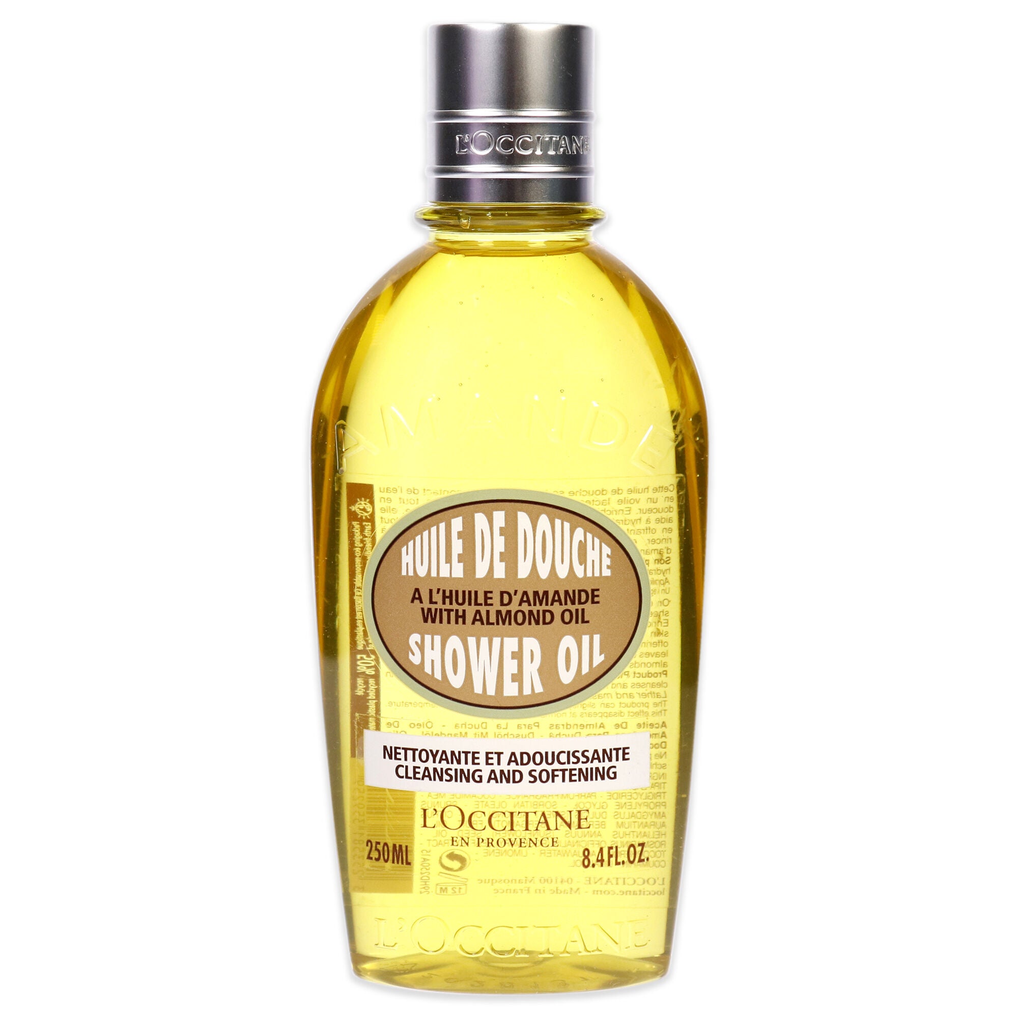Almond Shower Oil by LOccitane for Unisex - 8.4 oz Shower Oil, See Description, hi-res image number 0