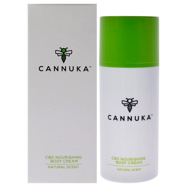 CBD Nourishing Body Cream by Cannuka for Unisex - 3.2 oz Body Cream, See Description, hi-res image number 0