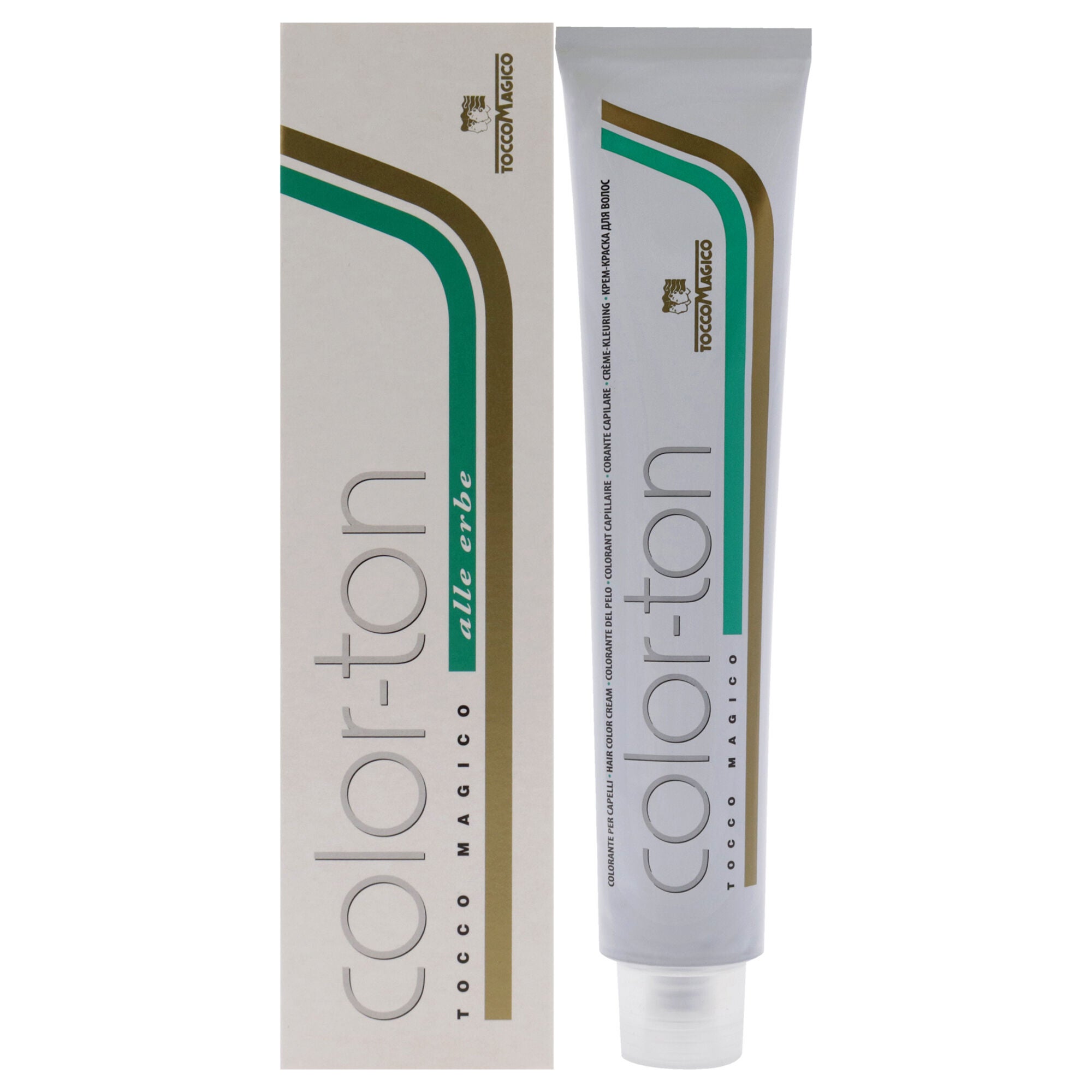 Color-Ton Permanent Hair Color - 6FR-6.76 Plum by Tocco Magico for Unisex - 3.38 oz Hair Color, See Description, hi-res image number 0