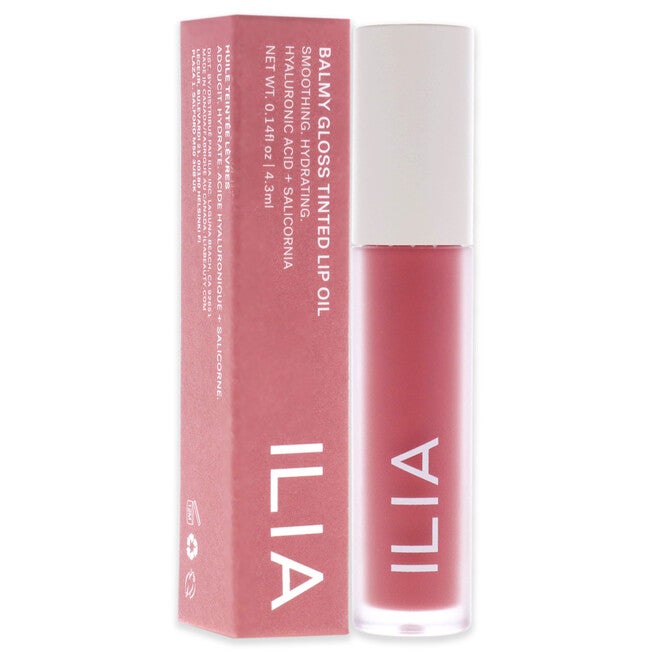 Balmy Gloss Tinted Lip Oil - Tahiti by ILIA Beauty for Women - 0.14 oz Lip Oil, NA, alternate image number null