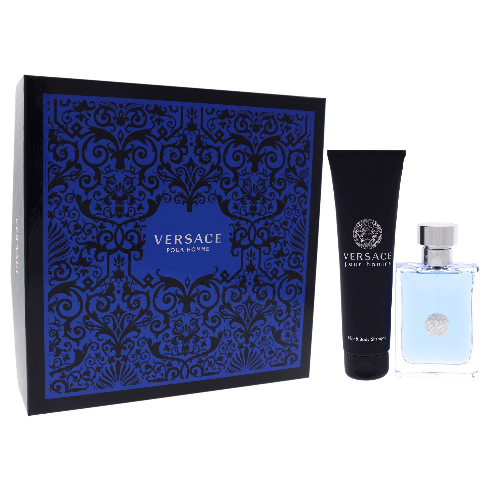 Versace Pour Homme by Versace for Men - 2 Pc Gift Set 3.4oz EDT Spray, 5.0oz Hair and Body Shampoo, , alternate image number 4