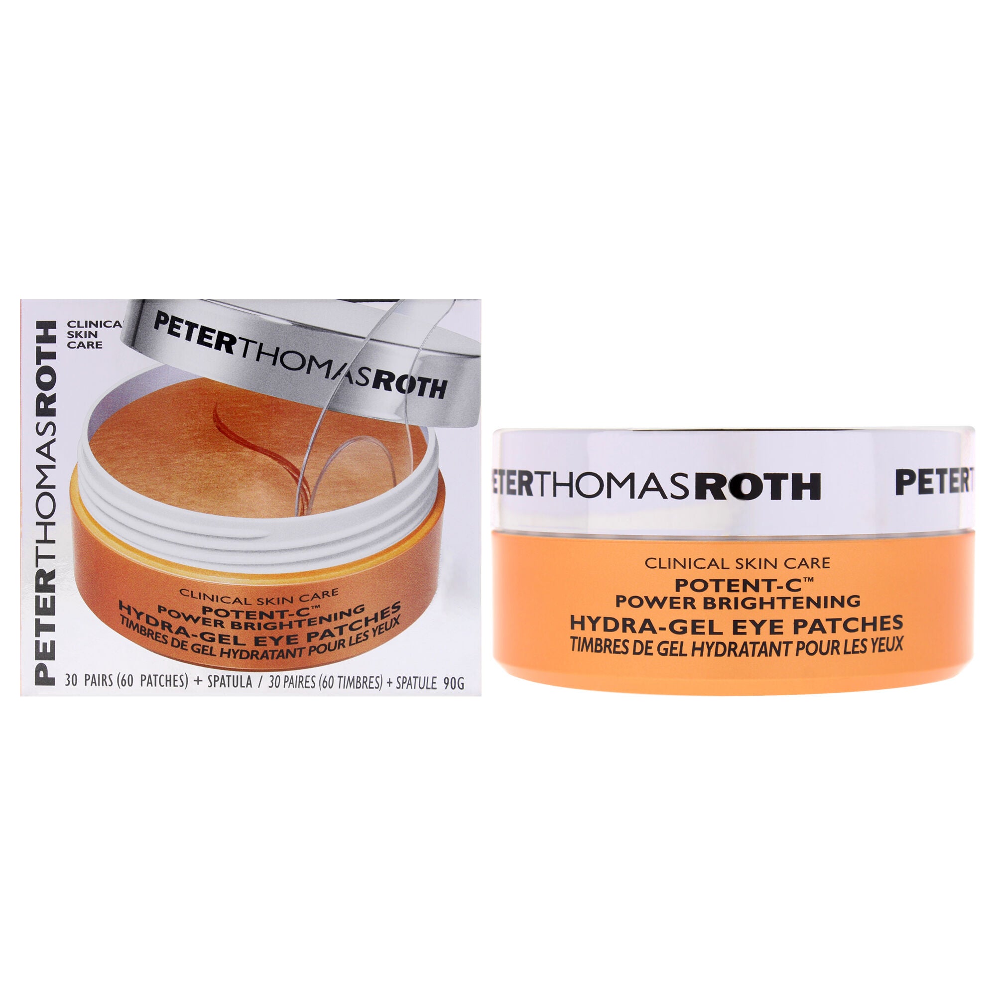 Potent-C Power Brightening Hydra-Gel Eye Patches by Peter Thomas Roth for Unisex - 60 Pc Patches, See Description, hi-res image number 0