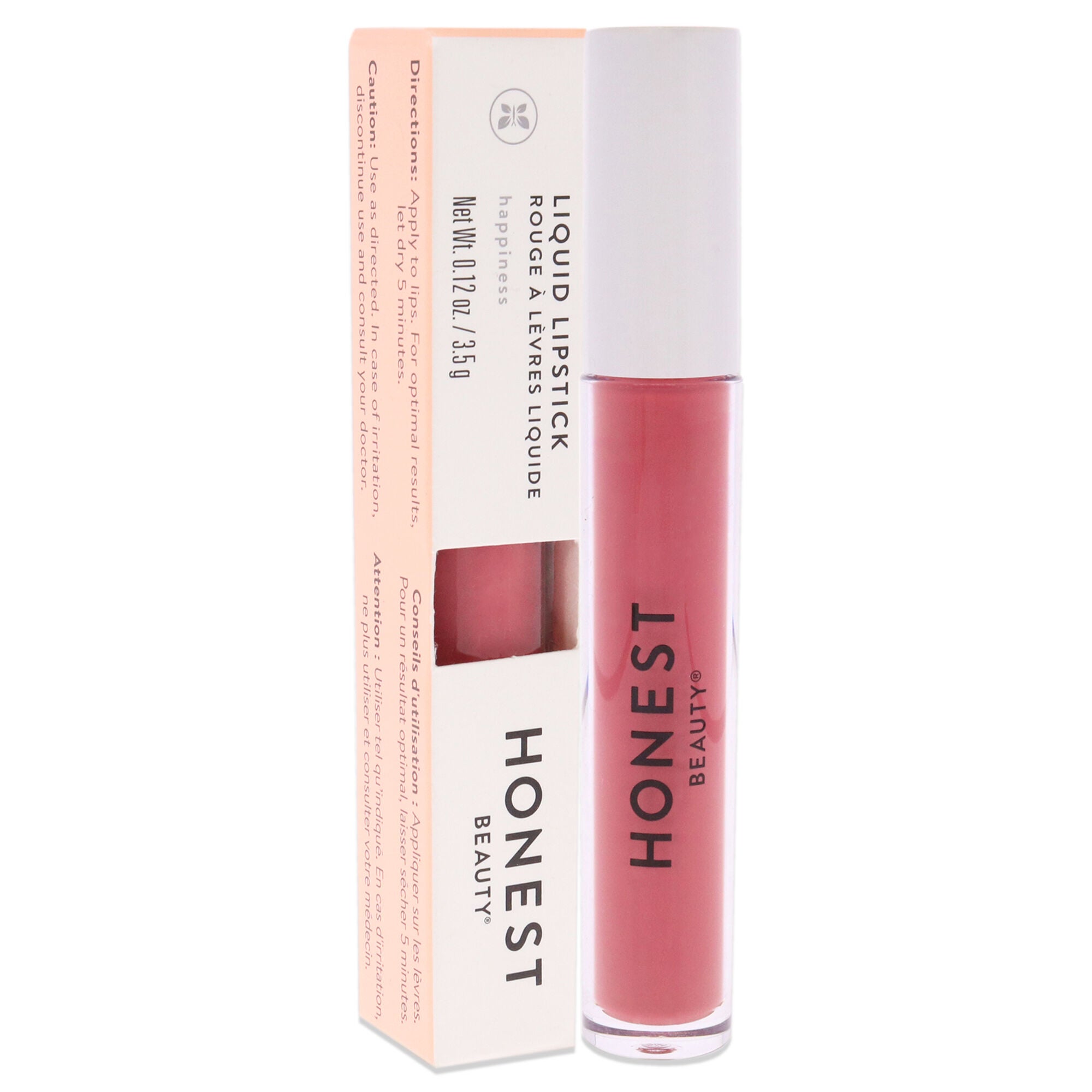 Liquid Lipstick - Happiness by Honest for Women - 0.12 oz Lipstick, , alternate image number 7