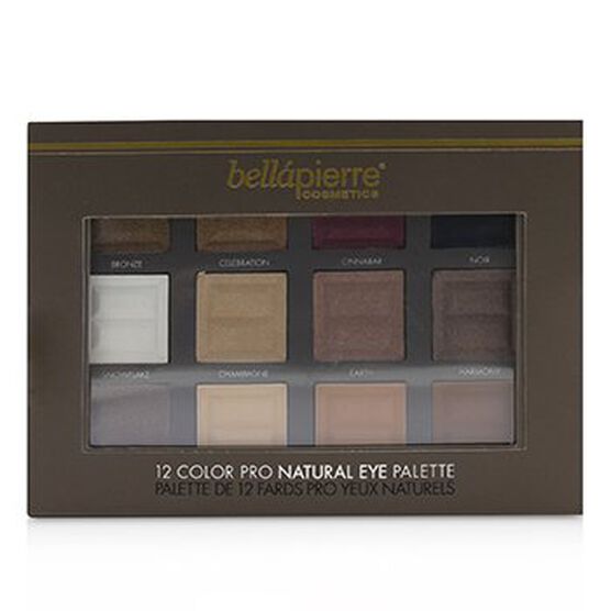 12 Color Pro Natural Eye Palette (12x Eyeshadow), , alternate image number null