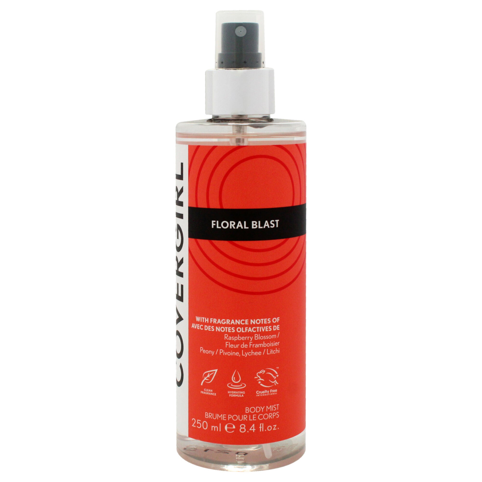 Body Mist - Floral Blast by CoverGirl for Women - 8.4 oz Body Mist, Clear, hi-res image number 0