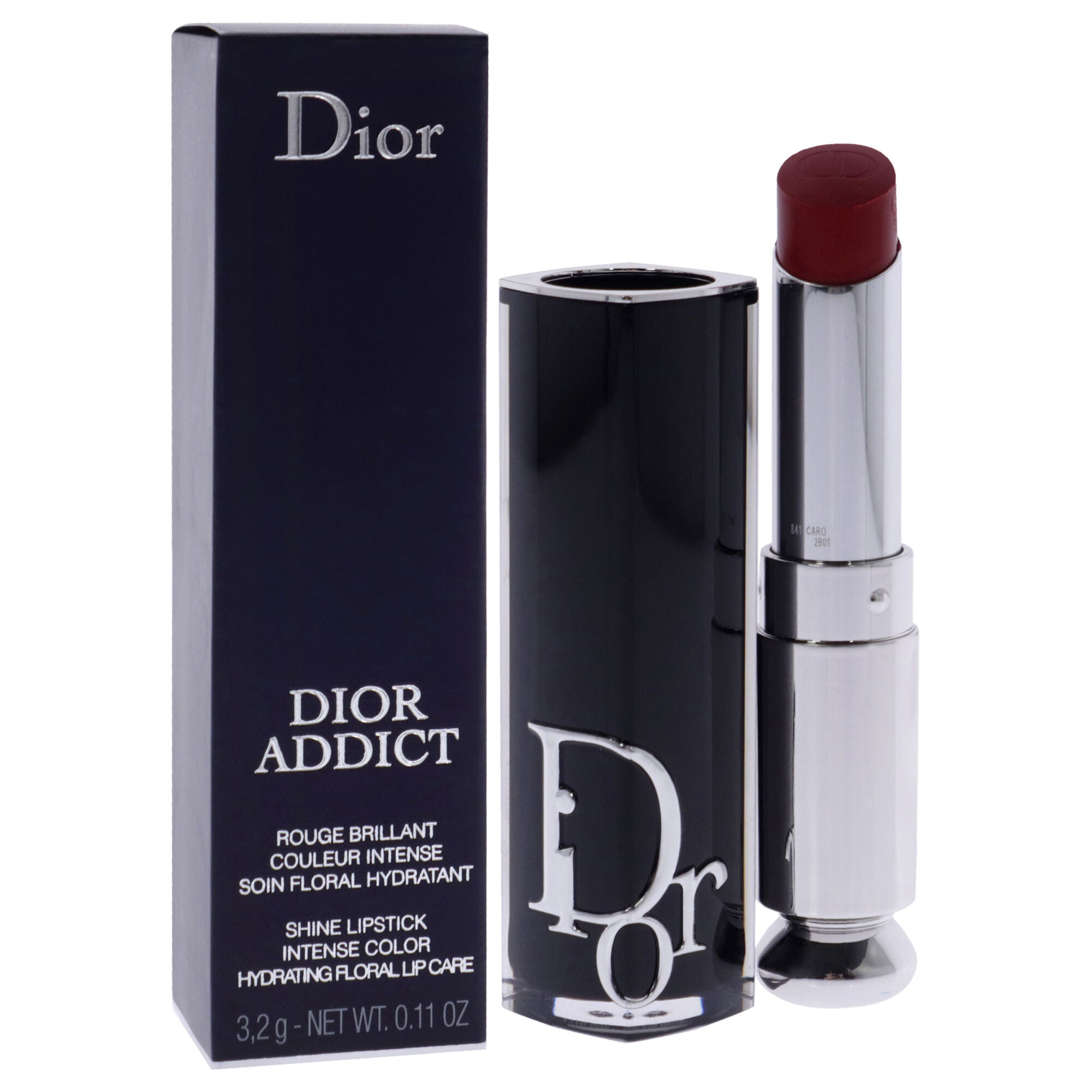 Dior Addict Hydrating Shine Lipstick - 841 Caro by Christian Dior for Women - 0.11 oz Lipstick (Refillable), See Description, alternate image number 1