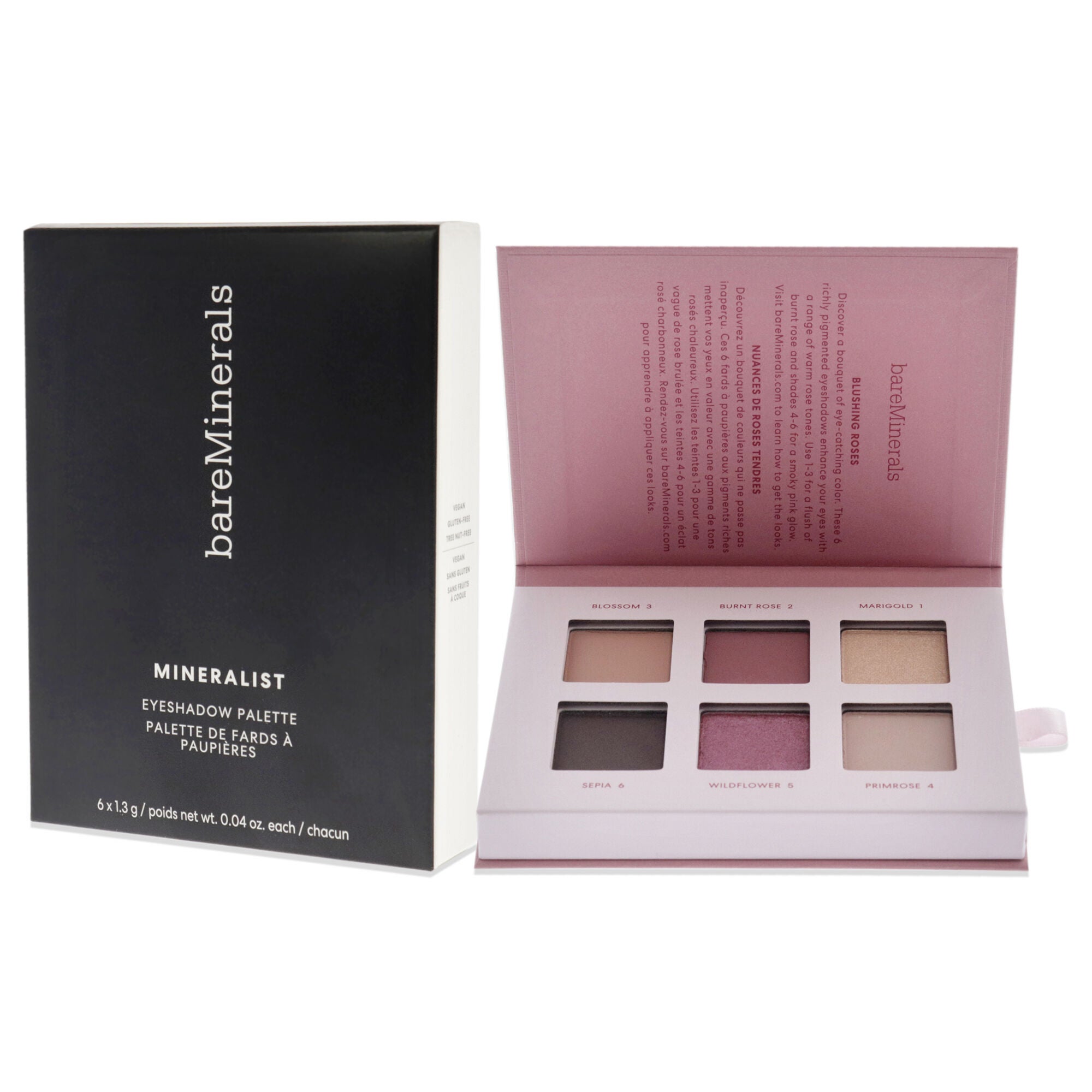 Mineralist Eyeshadow Palette - Rosewood by bareMinerals for Women - 0.24 oz Eye Shadow, , alternate image number 7