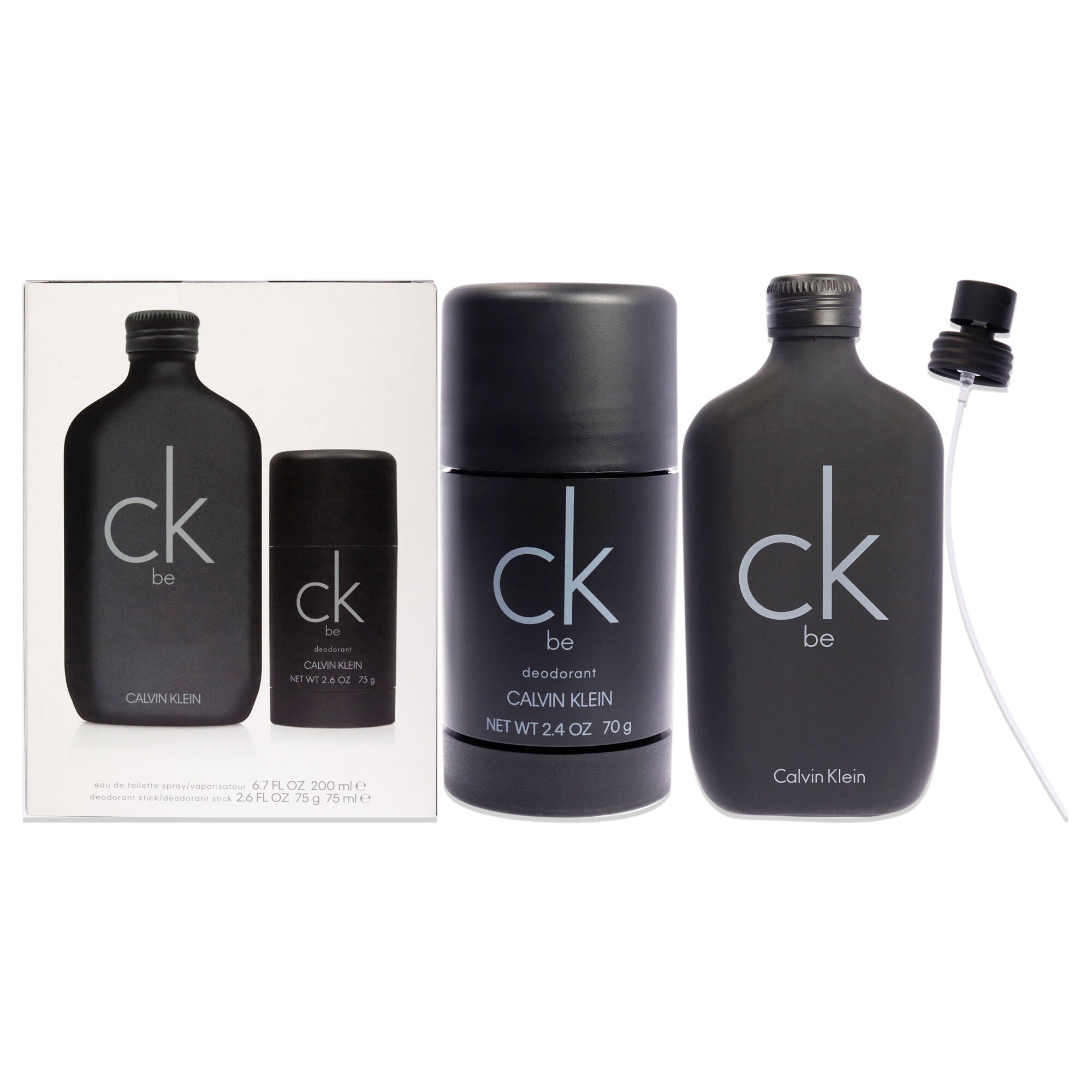 CK Be by Calvin Klein for Unisex - 2 Pc Gift Set 6.7oz EDT Spray, 2.6oz Deodorant Stick, , alternate image number 4