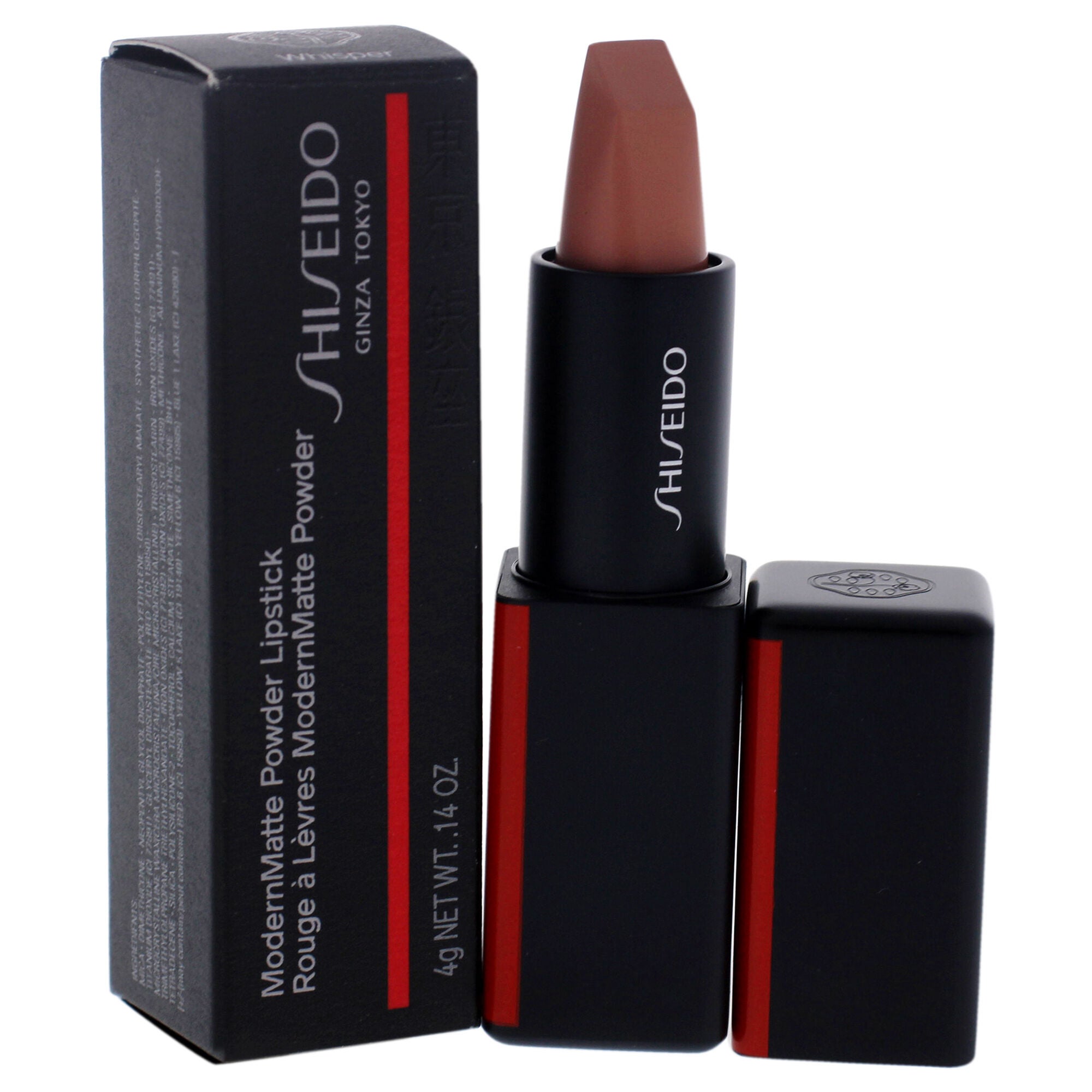 ModernMatte Powder Lipstick - 502 Whisper by Shiseido for Women - 0.14 oz Lipstick, See Description, alternate image number 1