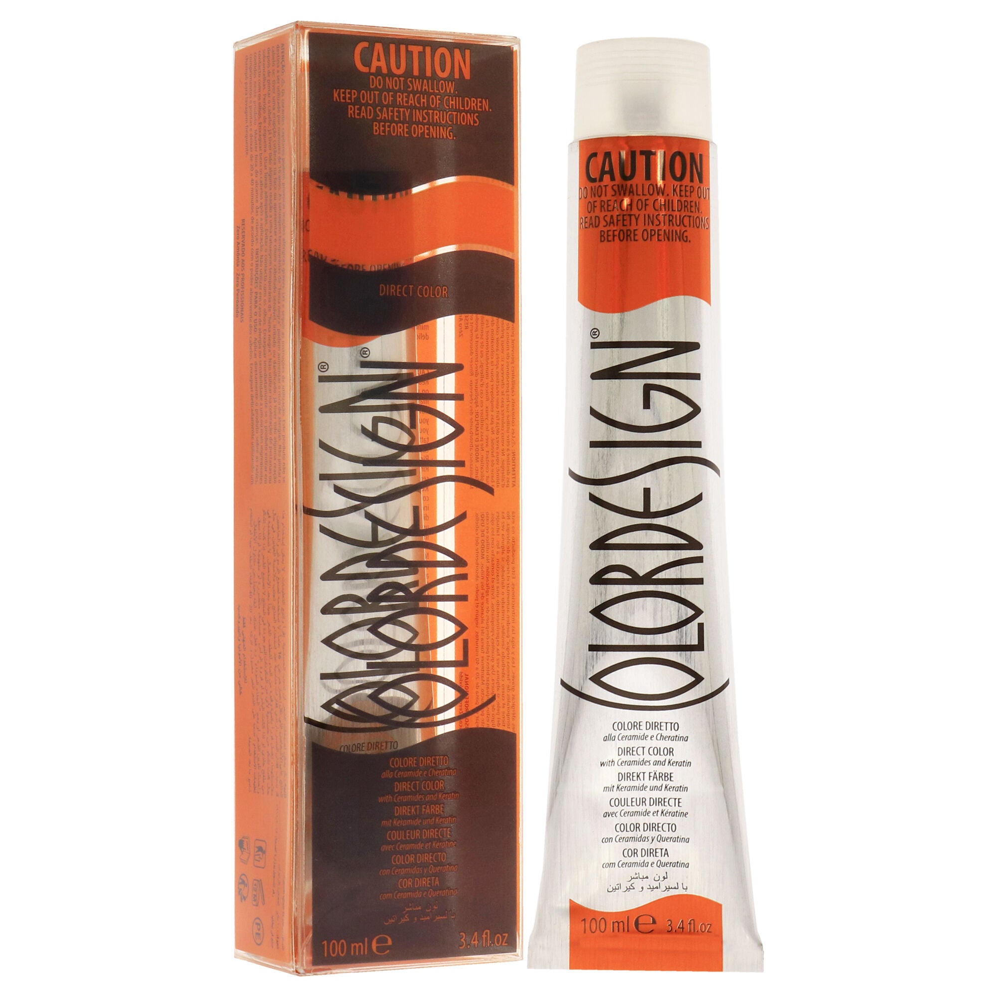 Direct Permanent Hair Color - Dark Chocolate by ColorDesign for Unisex - 3.4 oz Hair Color, See Description, alternate image number 1