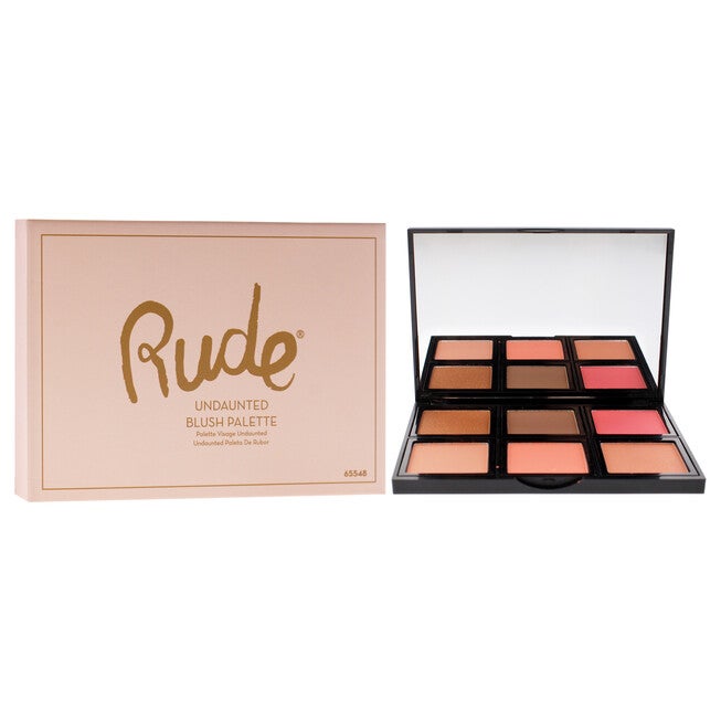 Blush Palette - Undaunted by Rude Cosmetics for Women - 0.634 oz Blush, See Description, alternate image number 1
