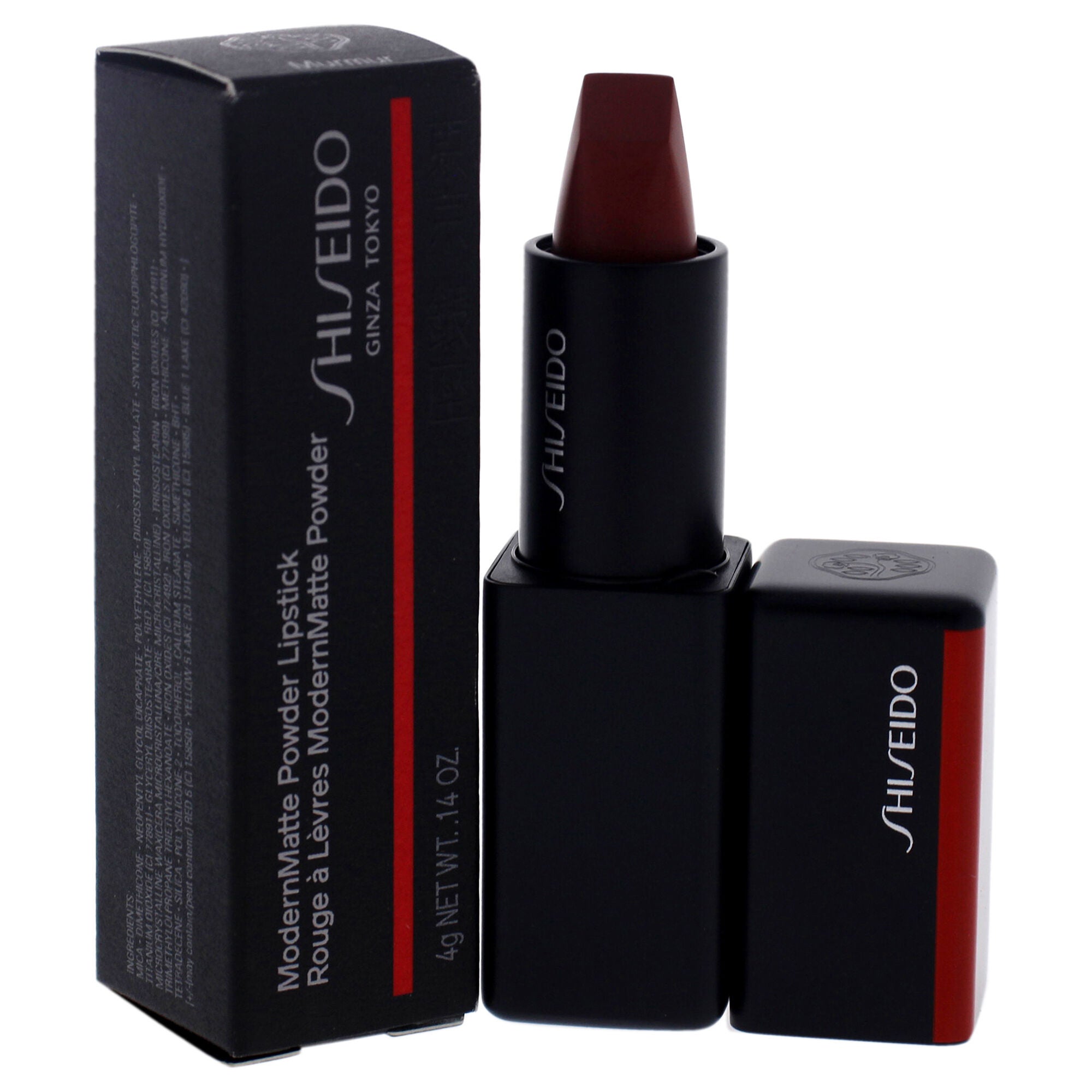 ModernMatte Powder Lipstick - 507 Murmur by Shiseido for Women - 0.14 oz Lipstick, See Description, alternate image number 1