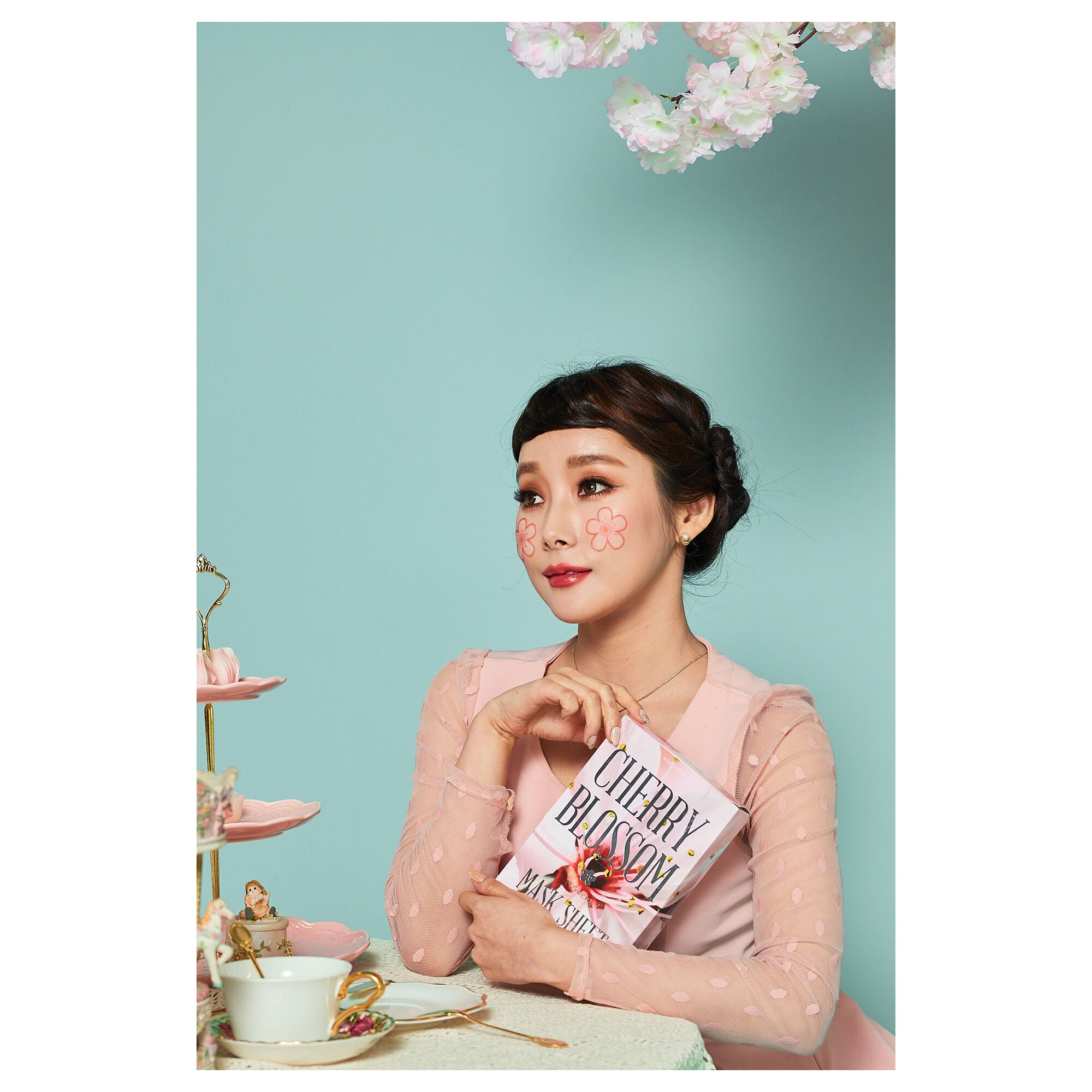 Slice Sheet Mask - Cherry Blossom by Kocostar for Unisex - 1 Pc Mask, See Description, alternate image number 3