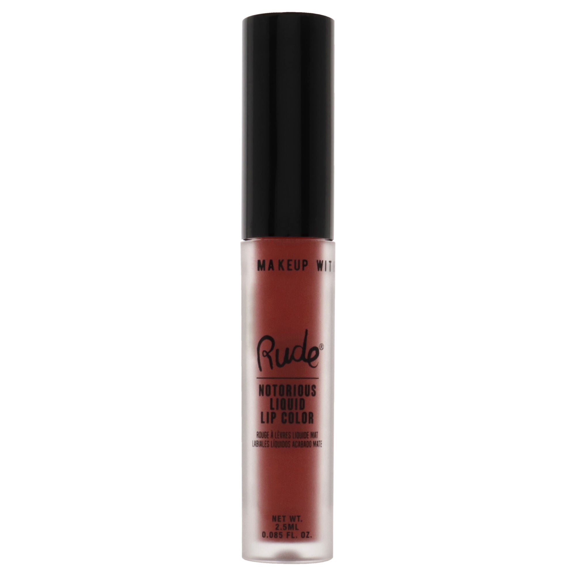 Notorious Liquid Lip Color - Poison Fruit by Rude Cosmetics for Women - 0.1 oz Lipstick, , alternate image number 5