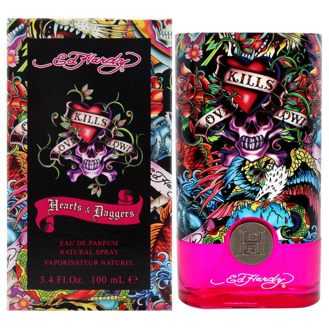 Ed Hardy Hearts Daggers by Christian Audigier for Women - 3.4 oz EDP Spray, NA, hi-res image number null
