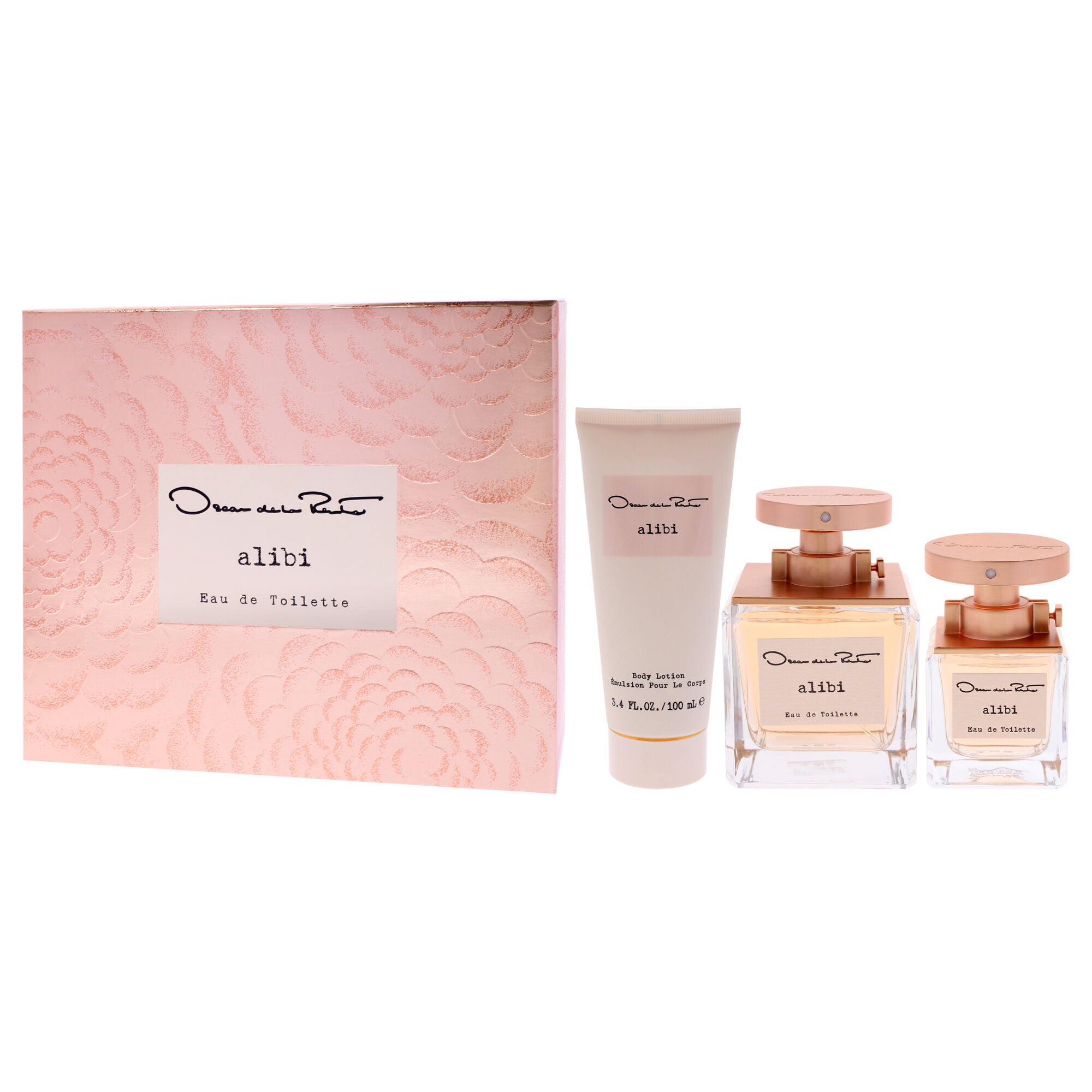 Alibi by Oscar De La Renta for Women - 3 Pc Gift Set 3.4oz EDT Spray, 1oz EDT Spray 3.4oz Body Lotion, See Description, alternate image number 2
