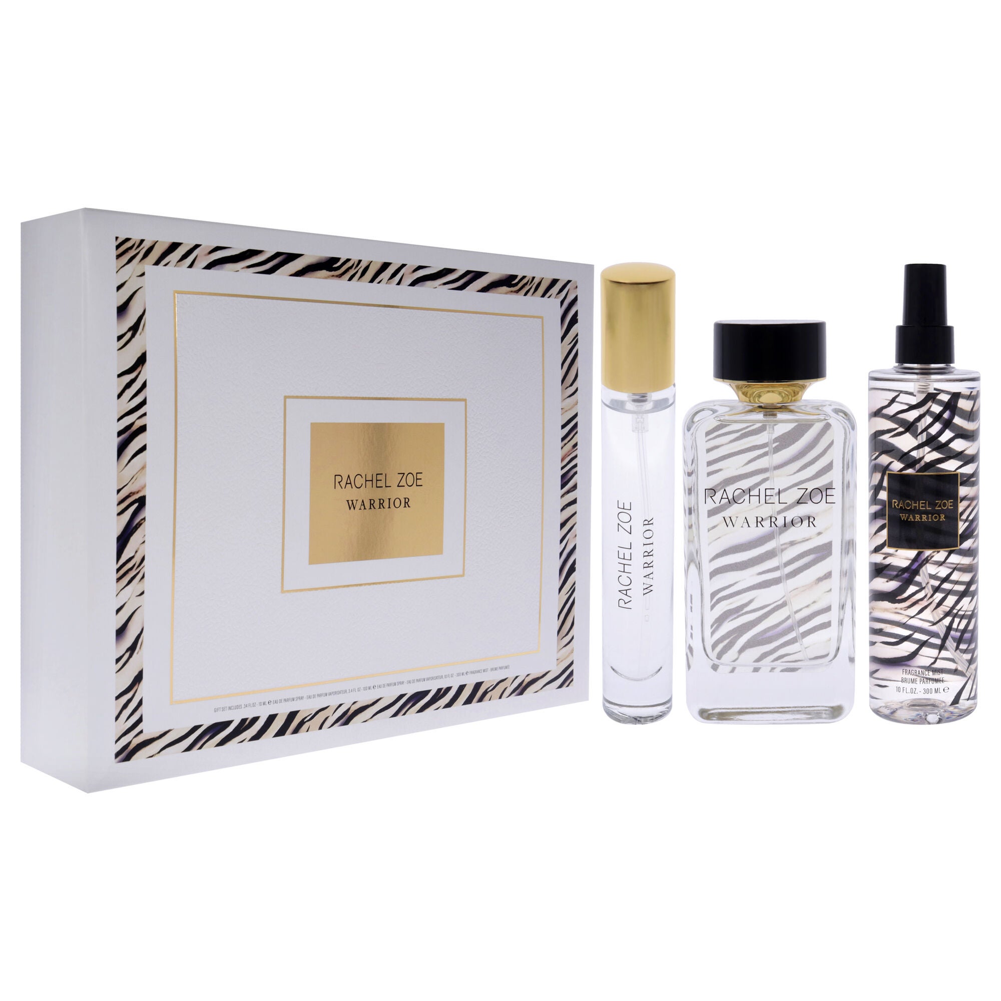 Rachel Zoe Warrior 2023 by Rachel Zoe for Women - 3 Pc Gift Set 3.4oz EDP Spray, 0.34oz EDP Spray, 10oz Fragrance Mist, See Description, alternate image number 2