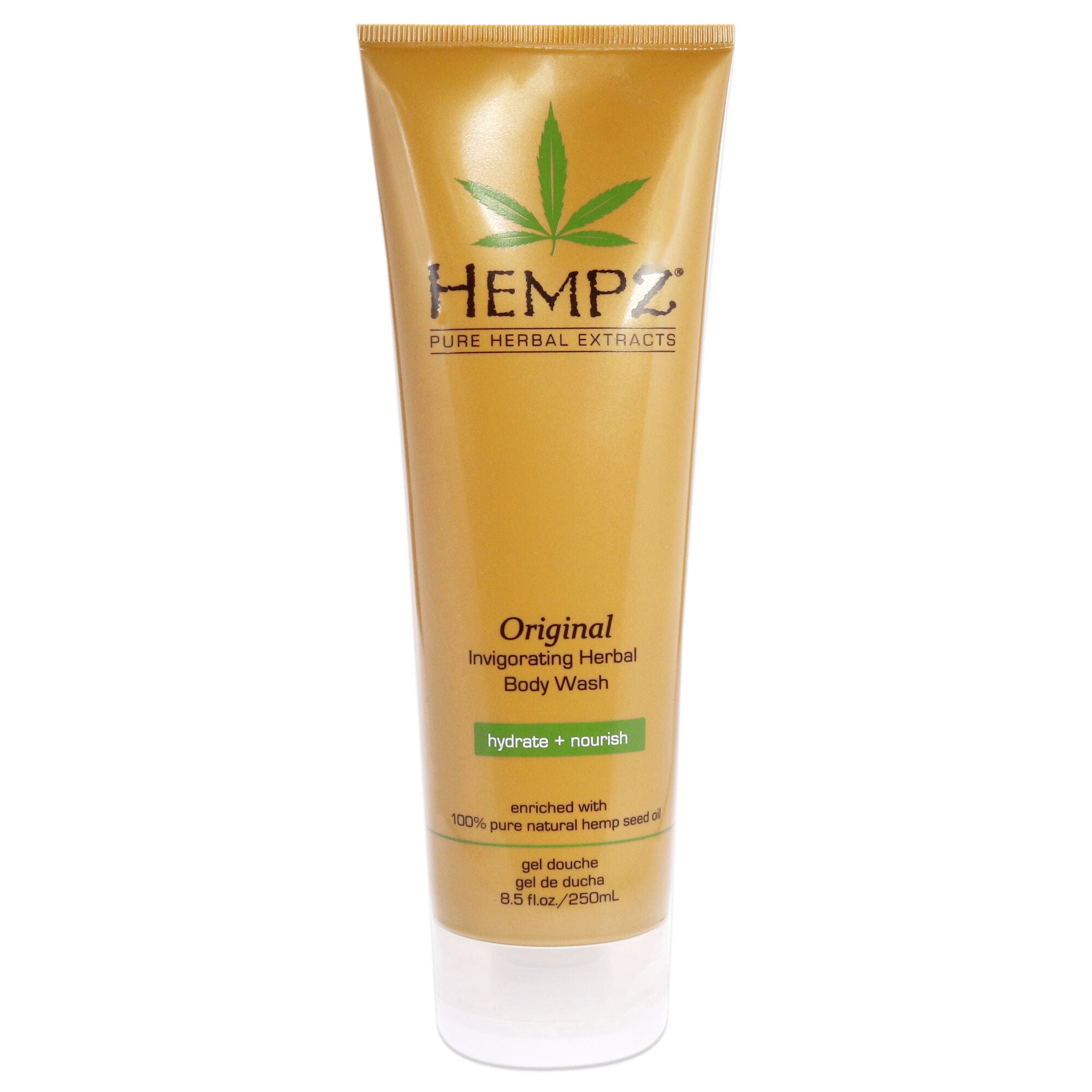 Original Invigorating Herbal Body Wash by Hempz for Unisex - 8.5 oz Body Wash, See Description, hi-res image number 0