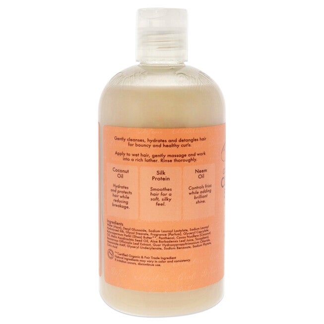 Coconut Hibiscus Curl and Shine Shampoo by Shea Moisture for Unisex - 13 oz Shampoo, NA, alternate image number null