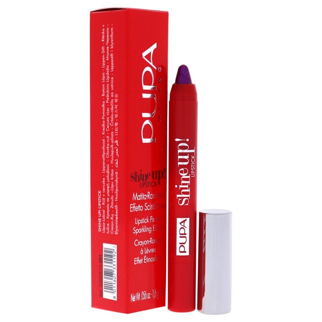 Shine Up! Lipstick - 011 Scandalous Lips by Pupa Milano for Women - 0.056 oz Lipstick, See Description, alternate image number 1