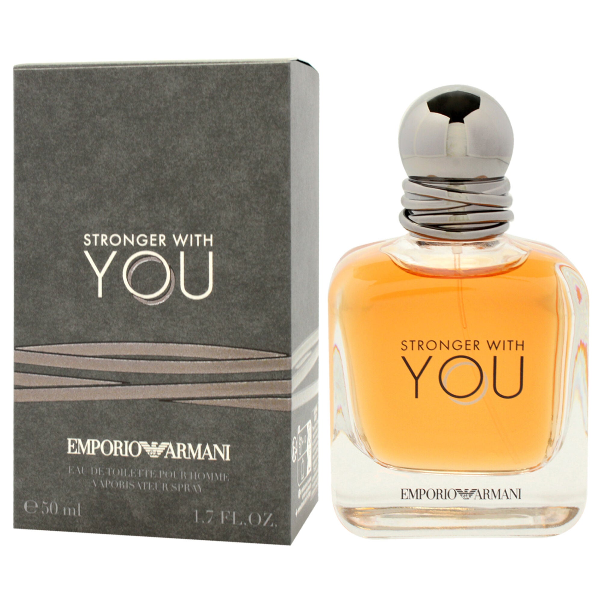 Emporio Armani Stronger With You by Giorgio Armani for Men - 1.7 oz EDT Spray, See Description, alternate image number 3