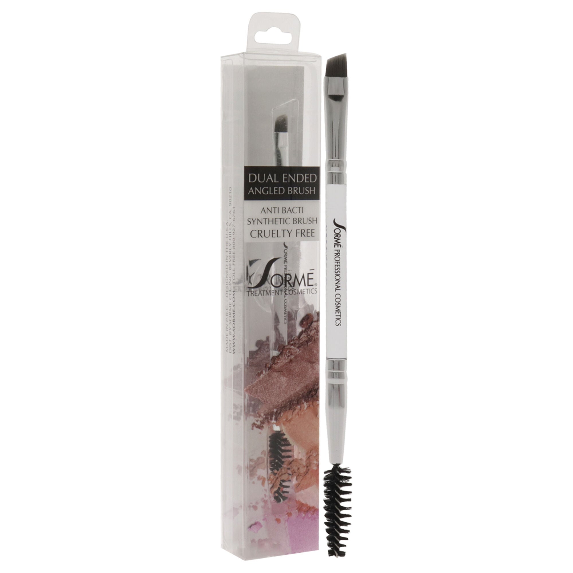 Dual Ended Angled Brush - 972 by Sorme Cosmetics for Women - 1 Pc Brush, See Description, alternate image number 2