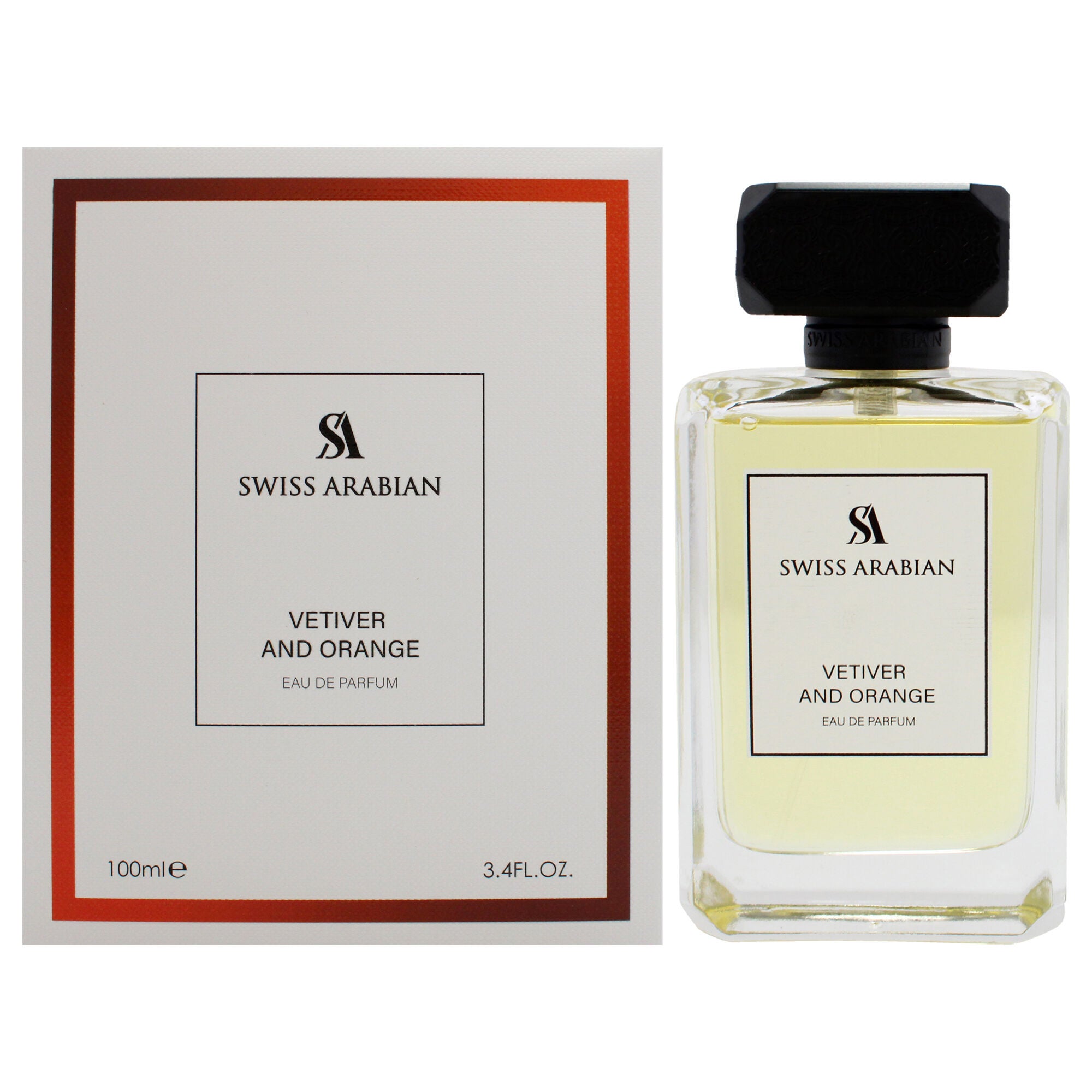 Vetiver and Orange by Swiss Arabian for Women - 3.4 oz EDP Spray, See Description, hi-res image number 0