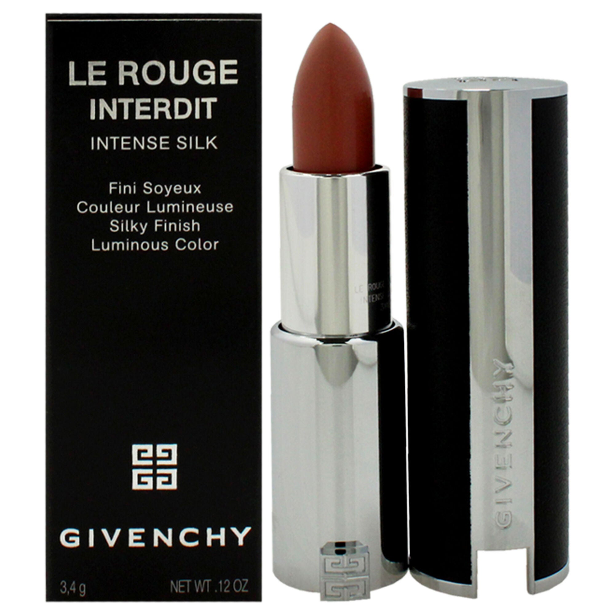 Le Rouge Interdit Intense Silk Lipstick - 109 Beige Sable by Givenchy for Women - 0.12 oz Lipstick (Refillable), See Description, hi-res image number 0