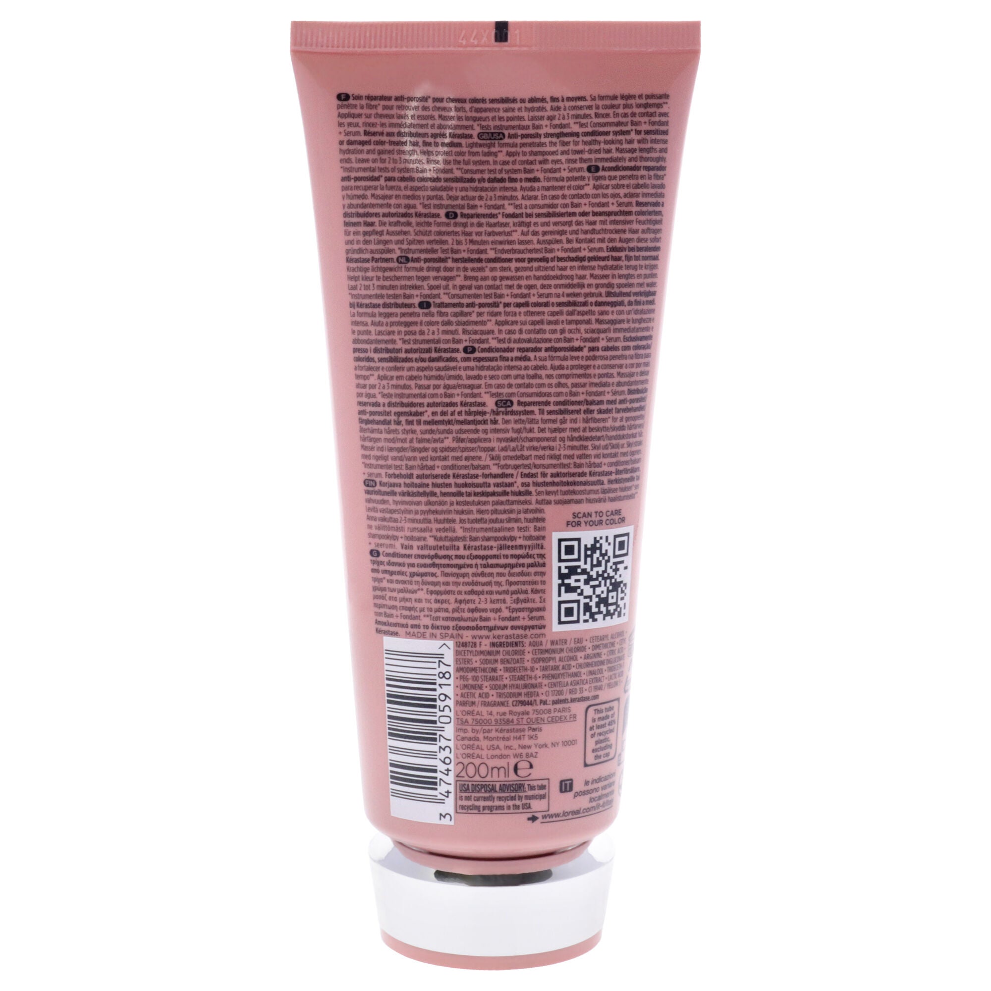 Chroma Absolu Fondant Cica Chroma Conditioner by Kerastase for Unisex - 6.8 oz Conditioner, See Description, alternate image number 1