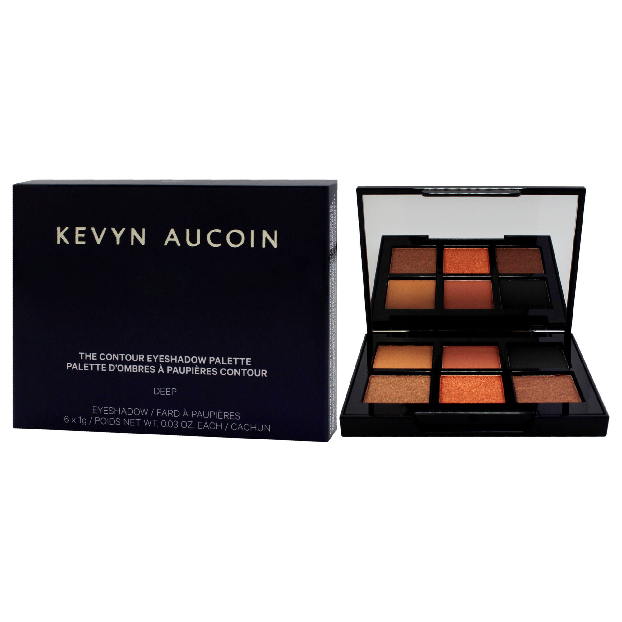 The Contour Eyeshadow Palette - Deep by Kevyn Aucoin for Women - 0.18 oz Eye Shadow, See Description, alternate image number 3