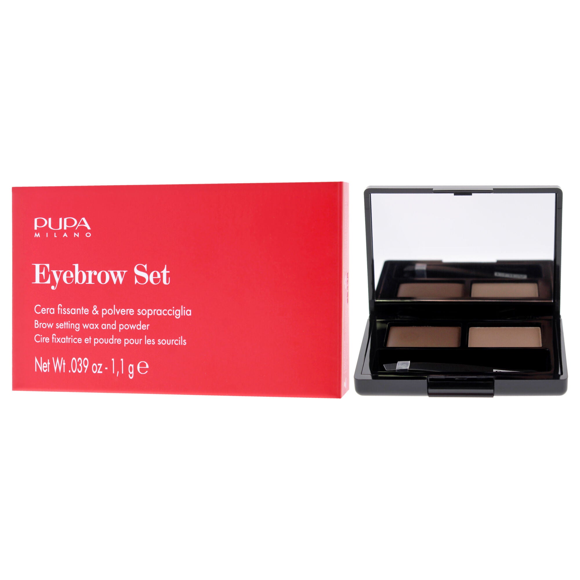 Eyebrow Design Set - 002 Brown by Pupa Milano for Women - 0.039 oz Eyebrow, See Description, alternate image number 2